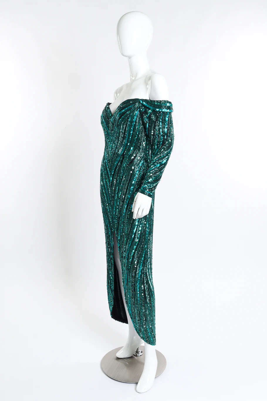 Beaded Sweetheart Gown - Image 2
