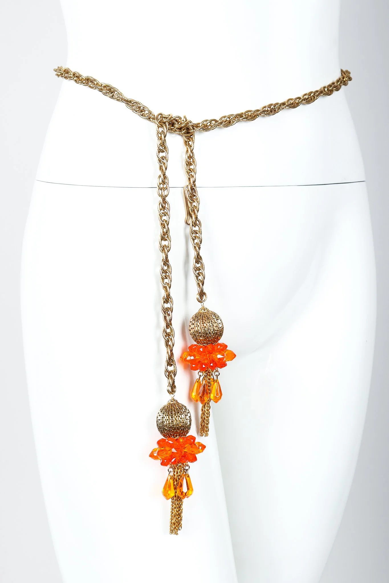 Beaded Tassel Wrap Necklace - Image 4