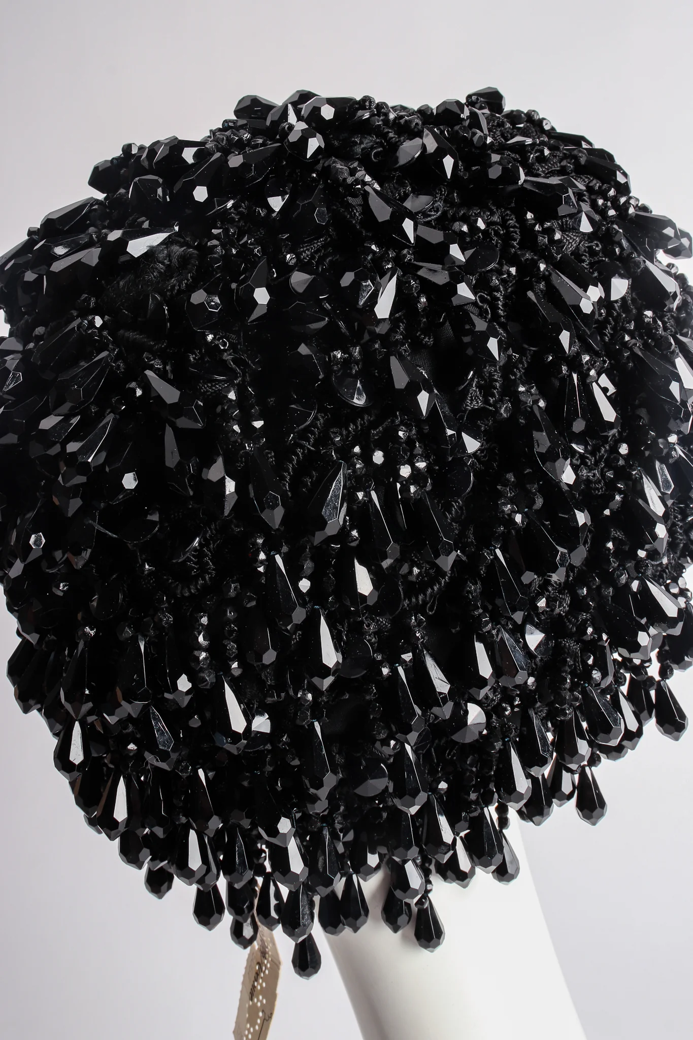 Beaded Urchin Cloche Casque Cap - Image 4