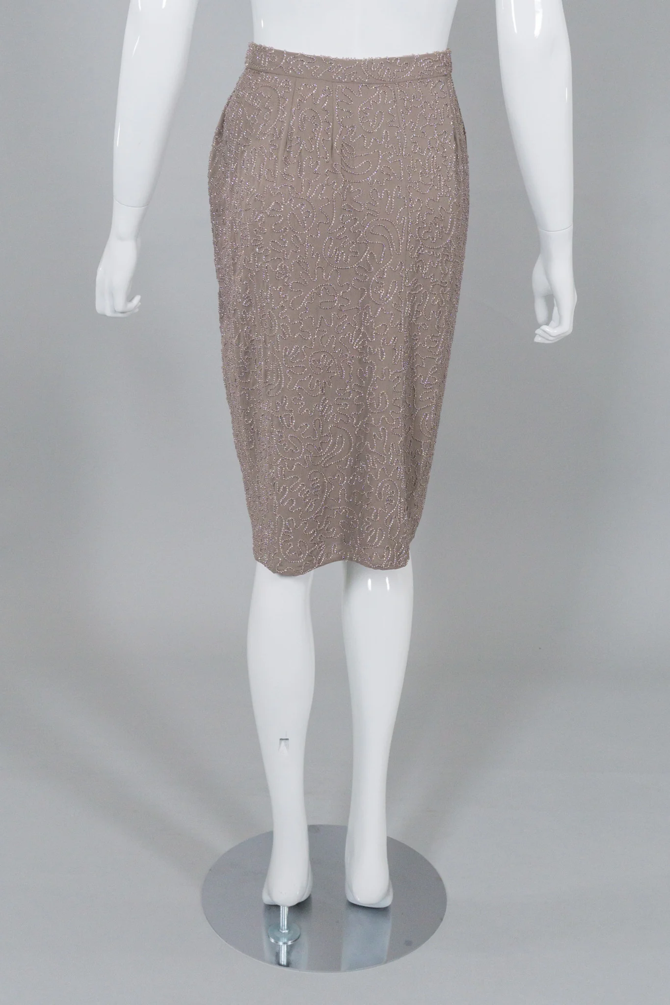 Beaded Wrap Skirt - Image 6