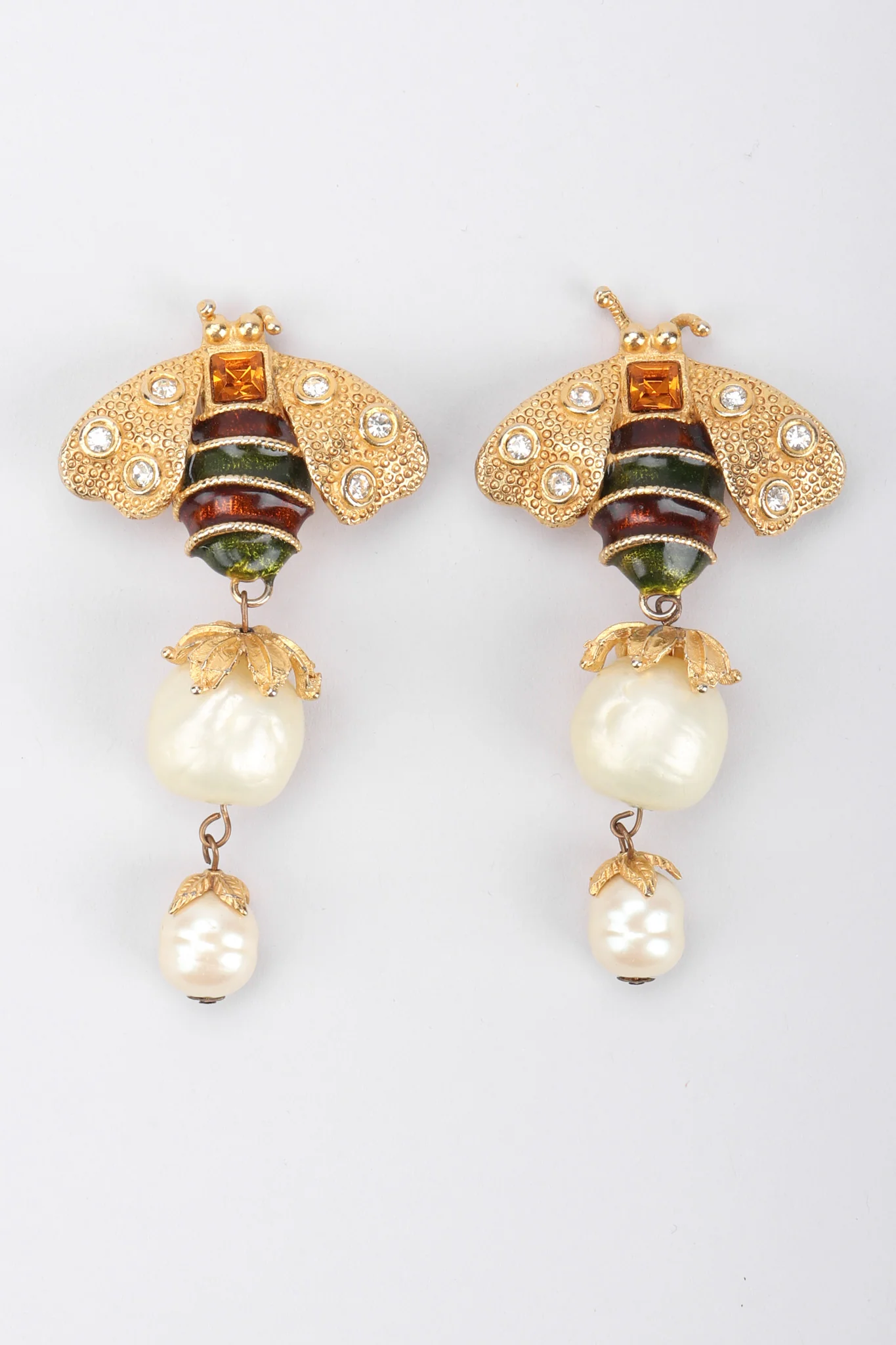 Bee Pearl Earrings - Image 5