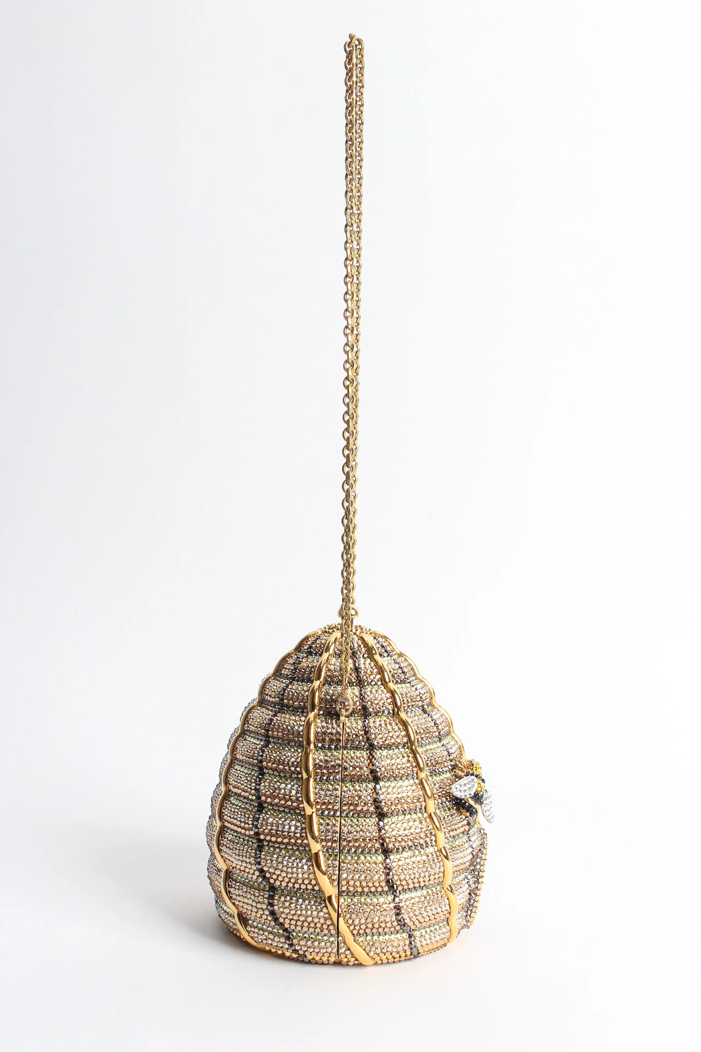 Beehive Crystal Clutch Bag - Image 12