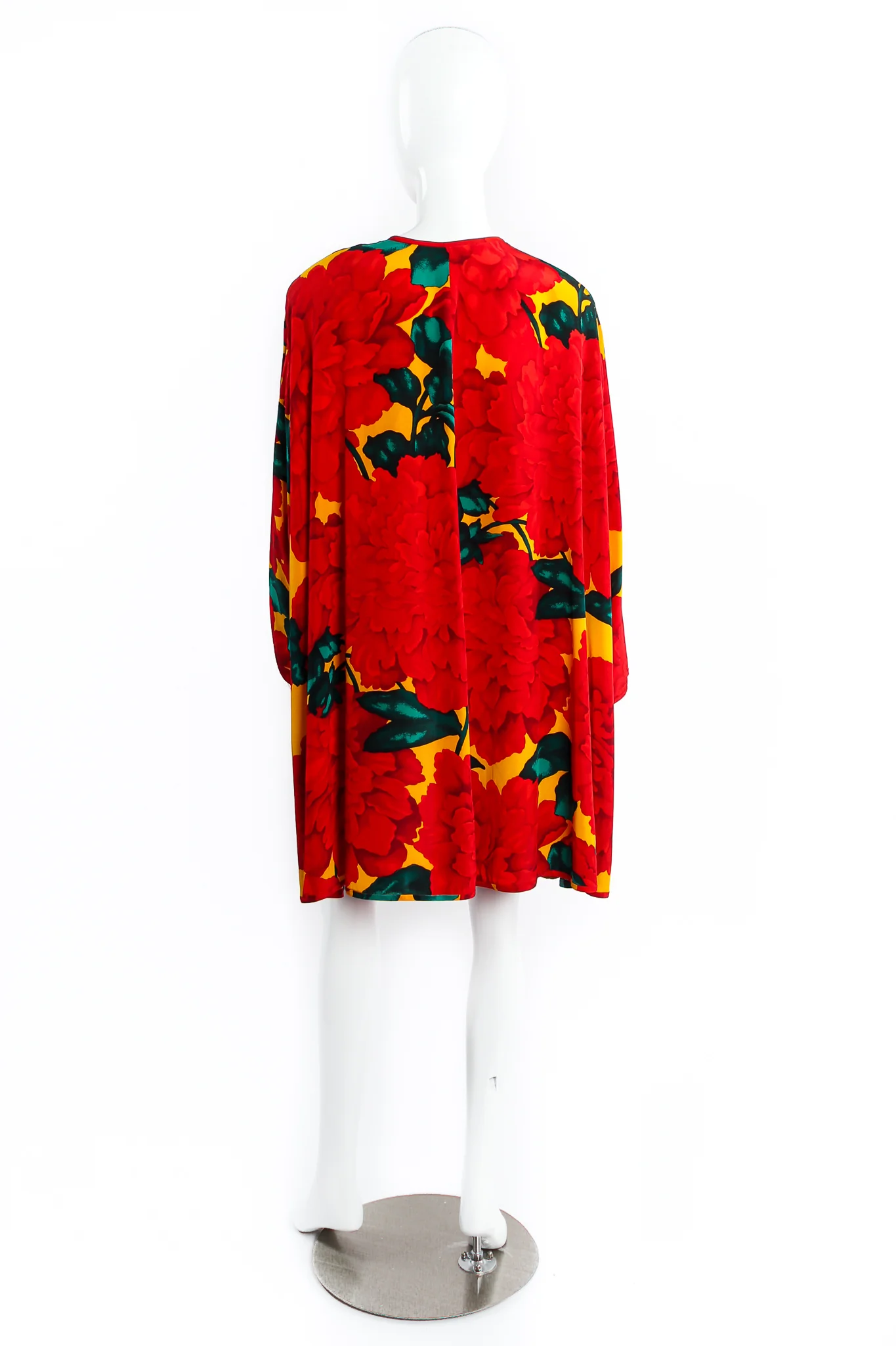 Begonia Print Silk Duster - Image 8