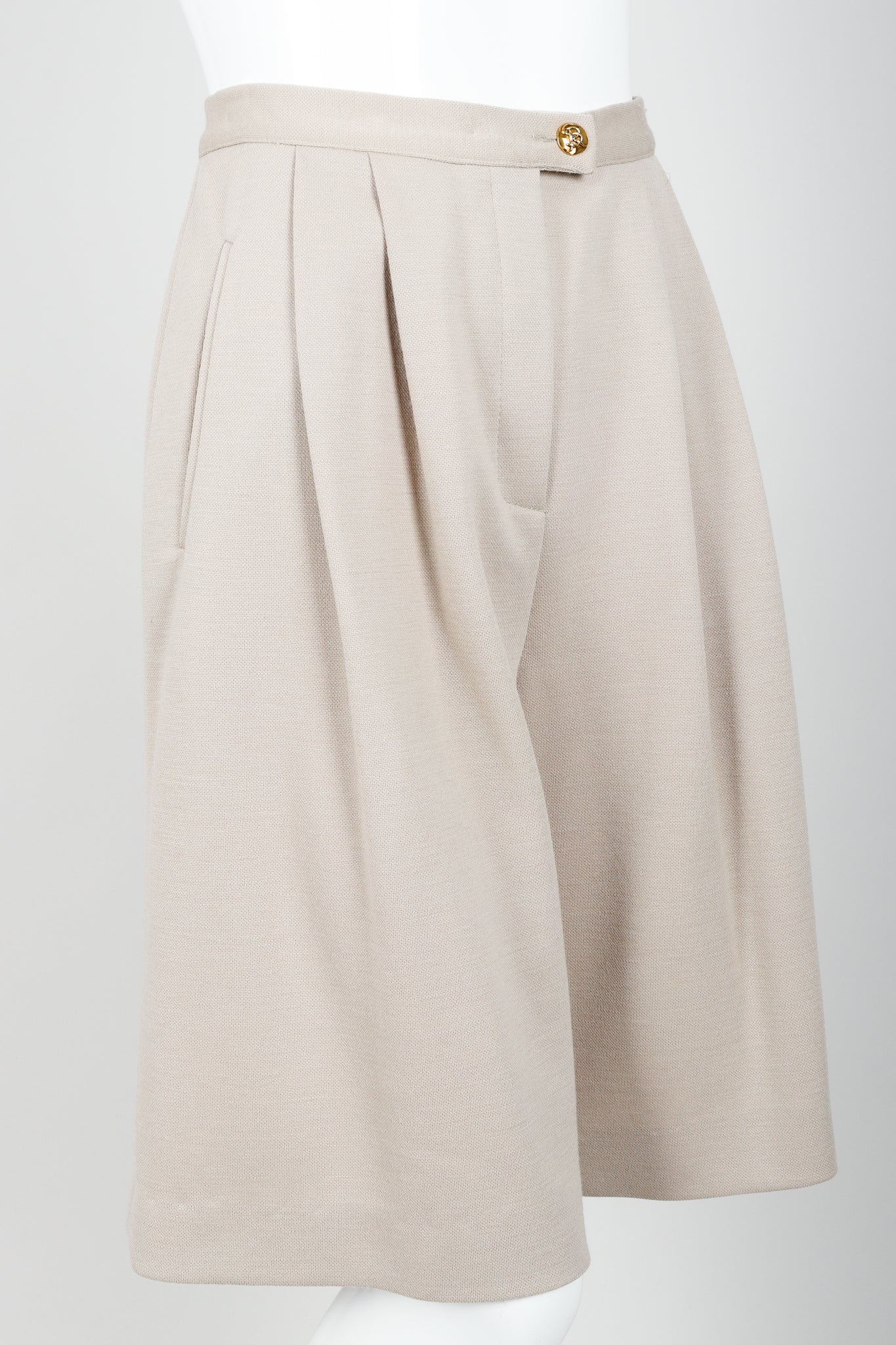 Sand Knit Sweater & Short Ensemble - Image 12