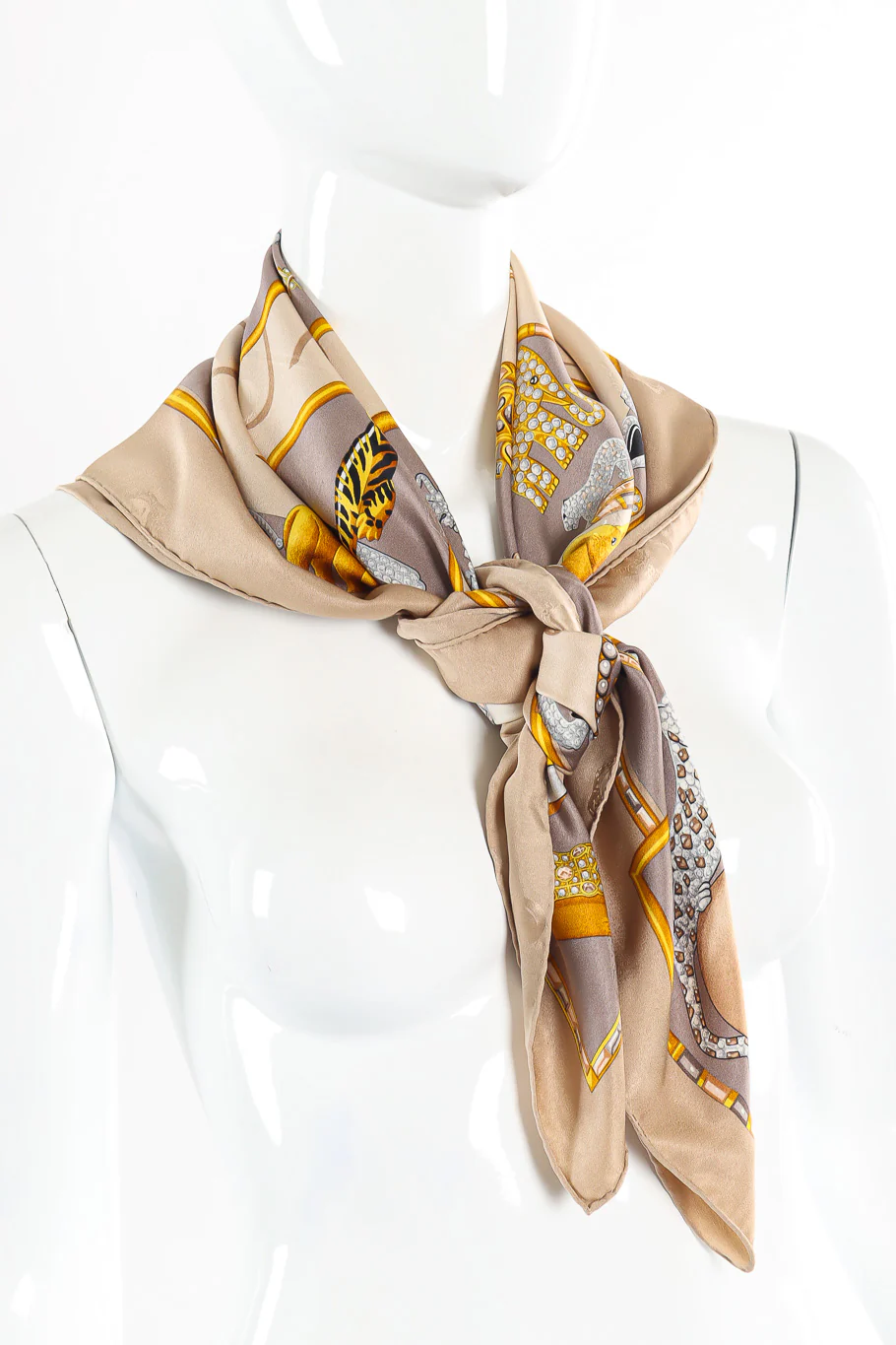 Bejeweled Pattern Scarf - Image 4