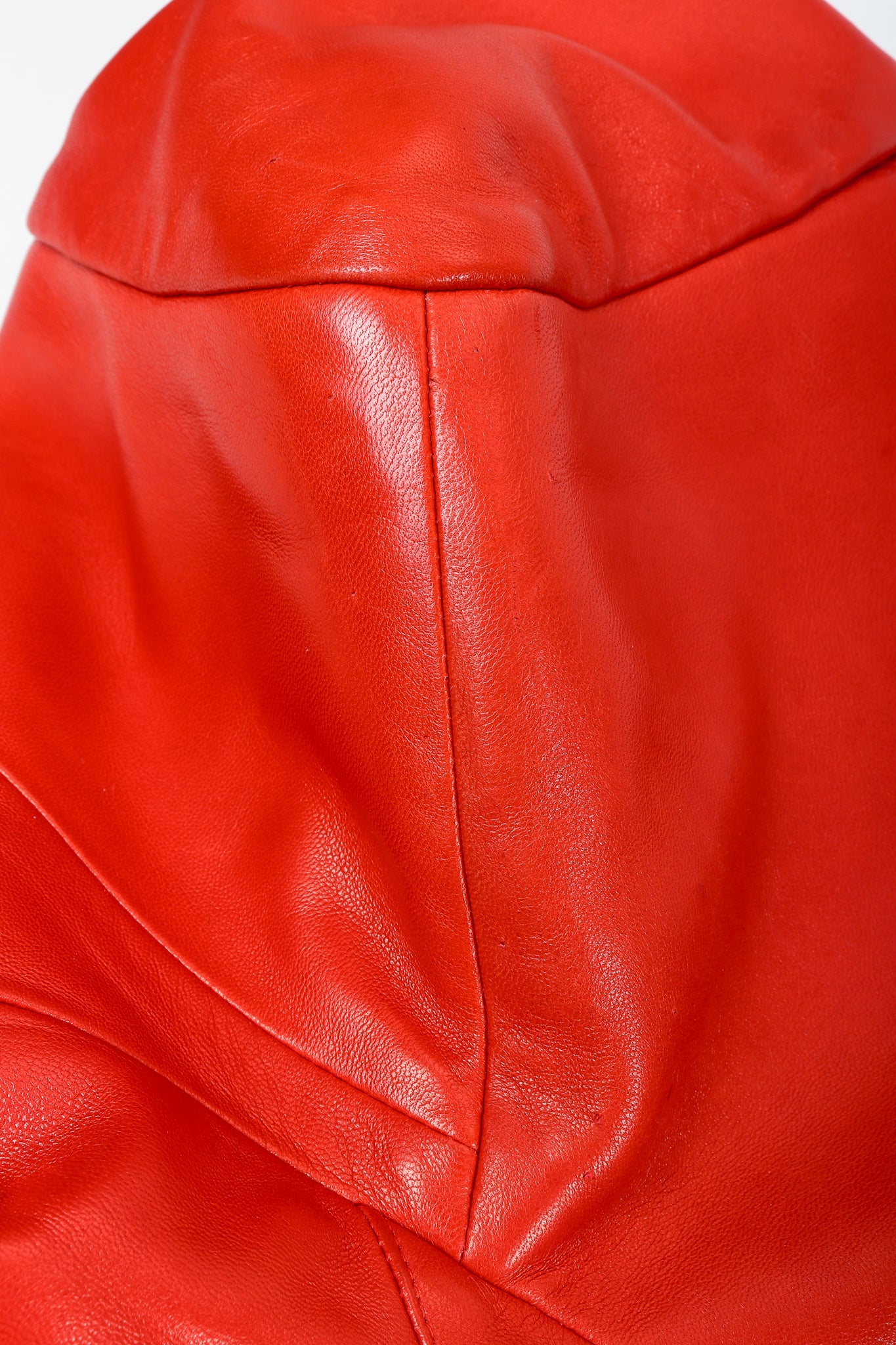 Belted Leather Jacket - Image 19