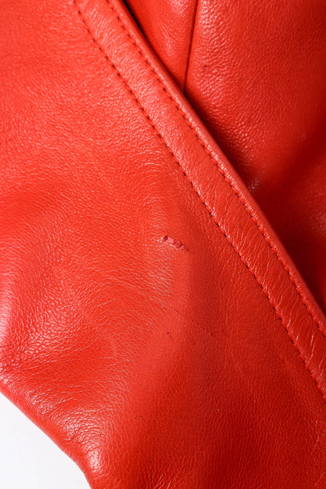 Belted Leather Jacket - Image 24