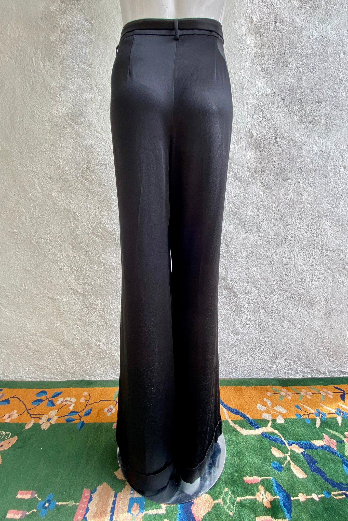 Belted Silk Sailor Pant - Image 6
