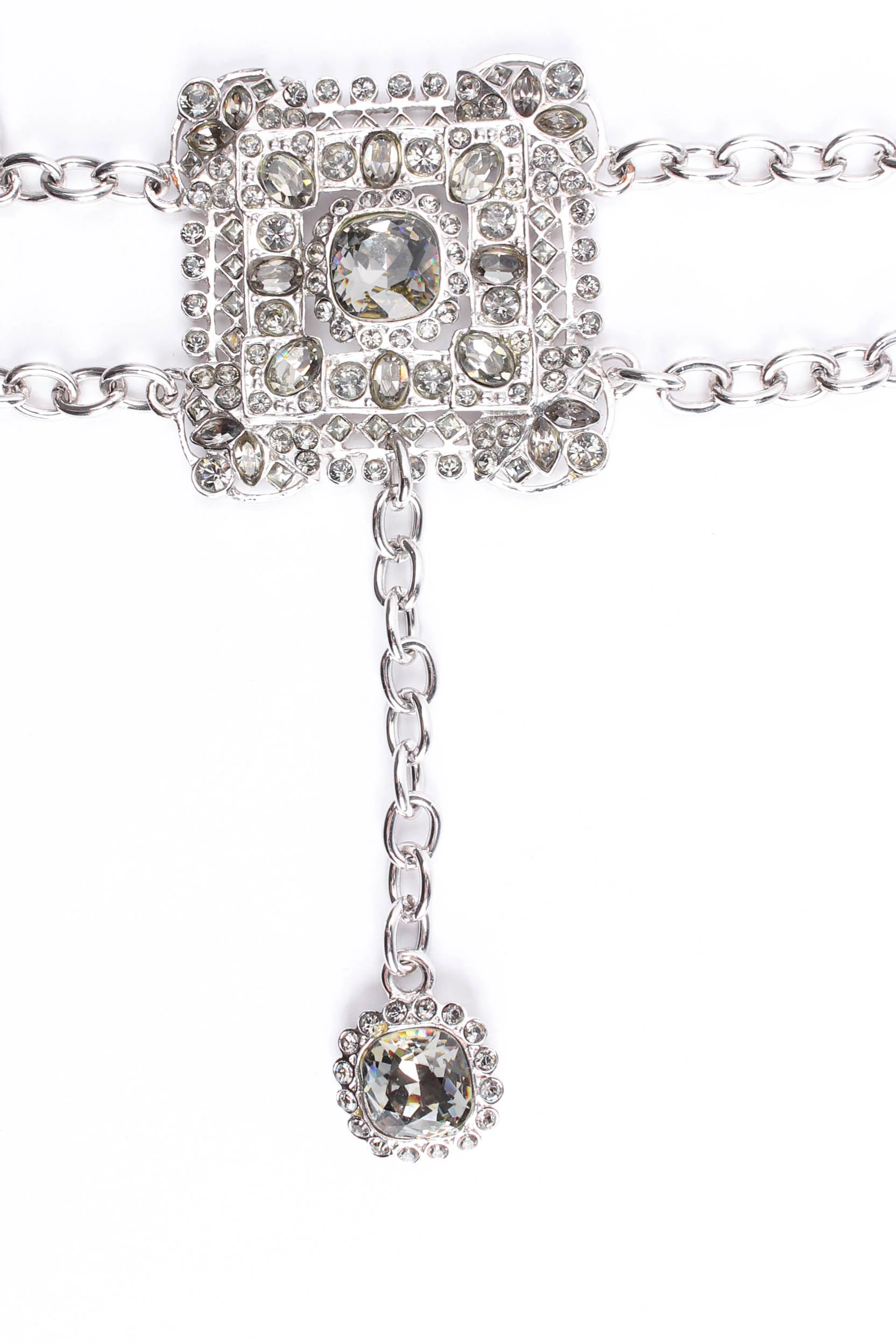 Black Crystal Metal Belt - Image 8