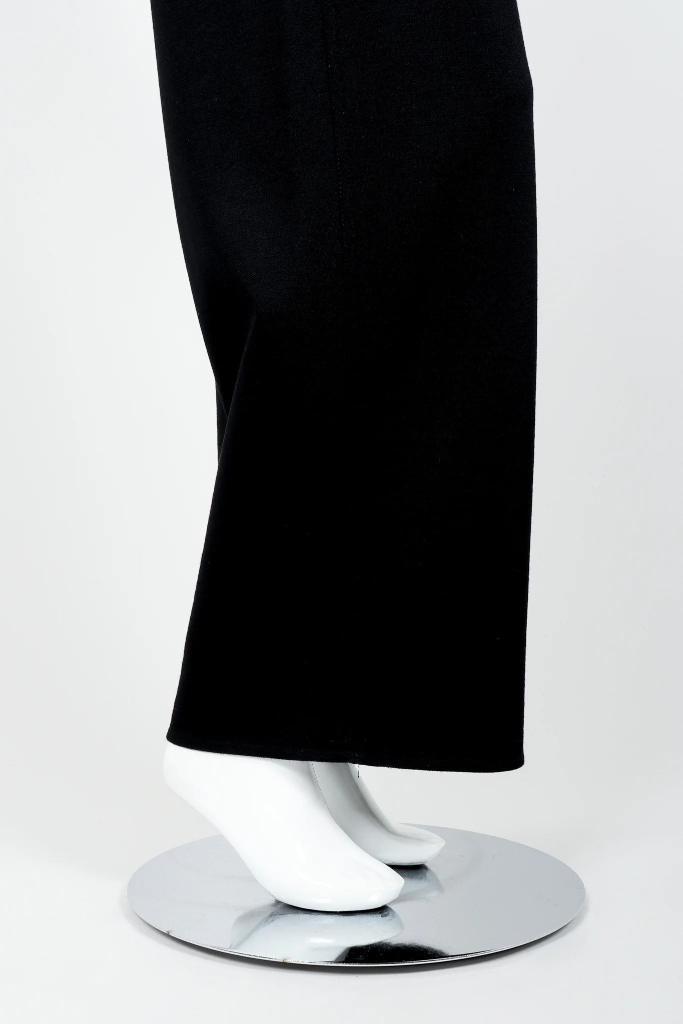Black Knit Suspender Pant - Image 6