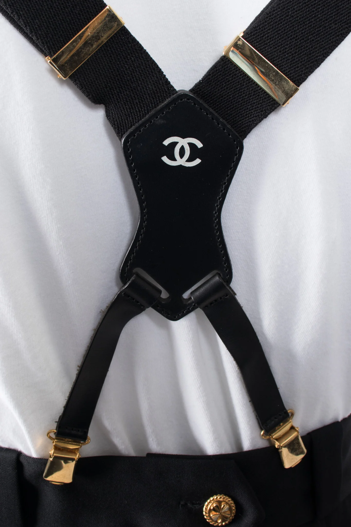 Black Logo Suspenders - Image 12
