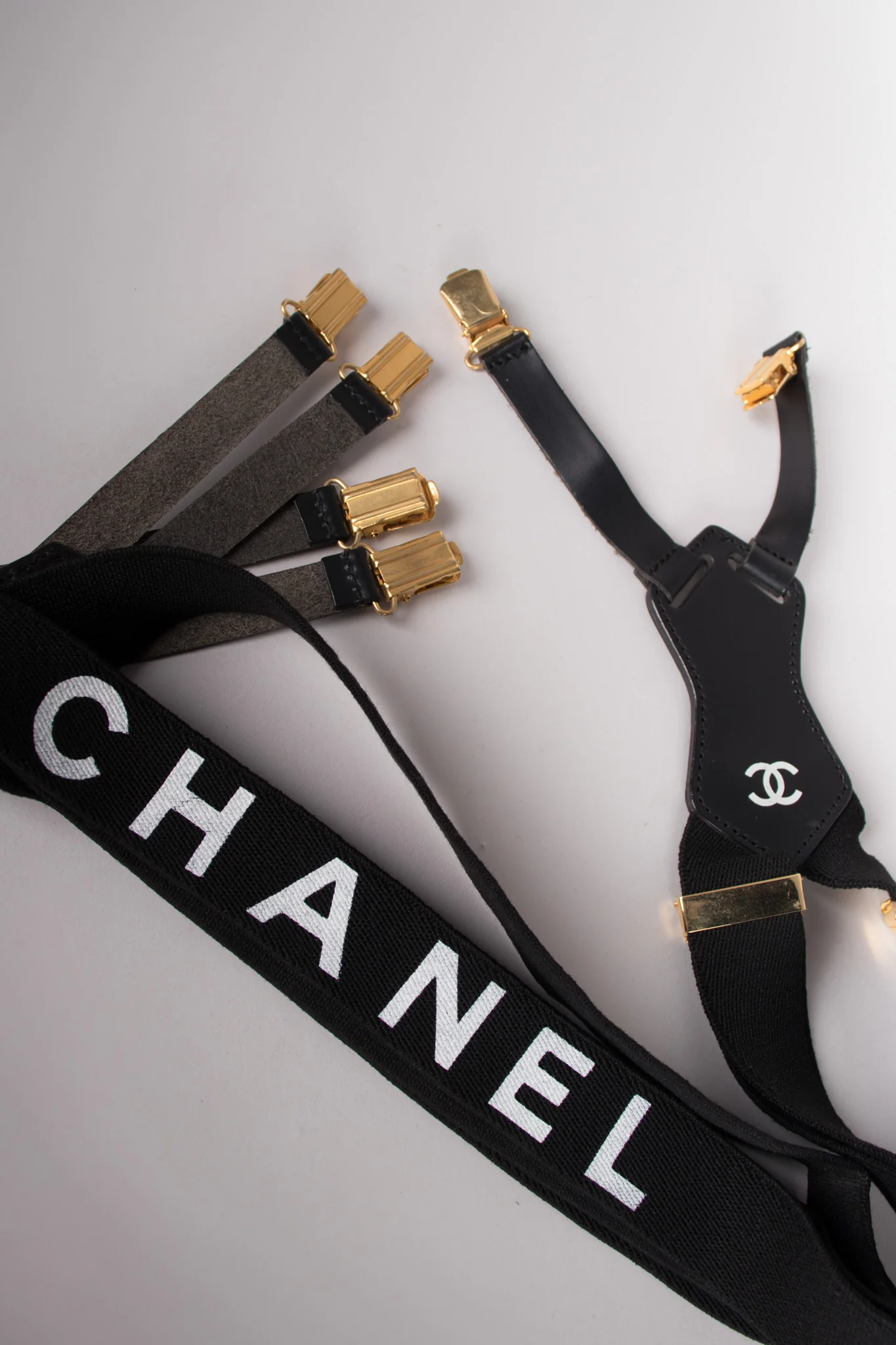 Black Logo Suspenders - Image 3