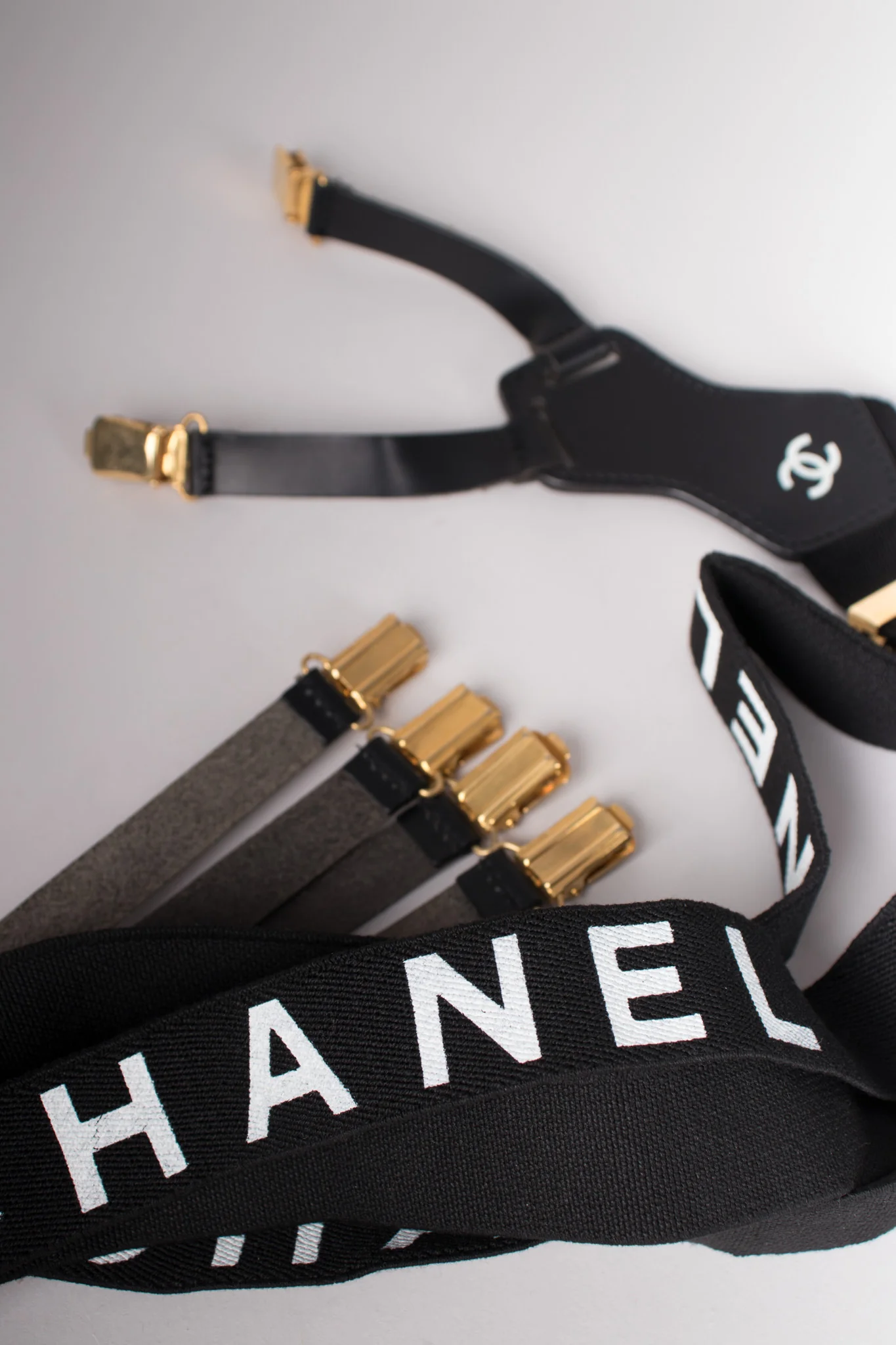 Black Logo Suspenders - Image 4