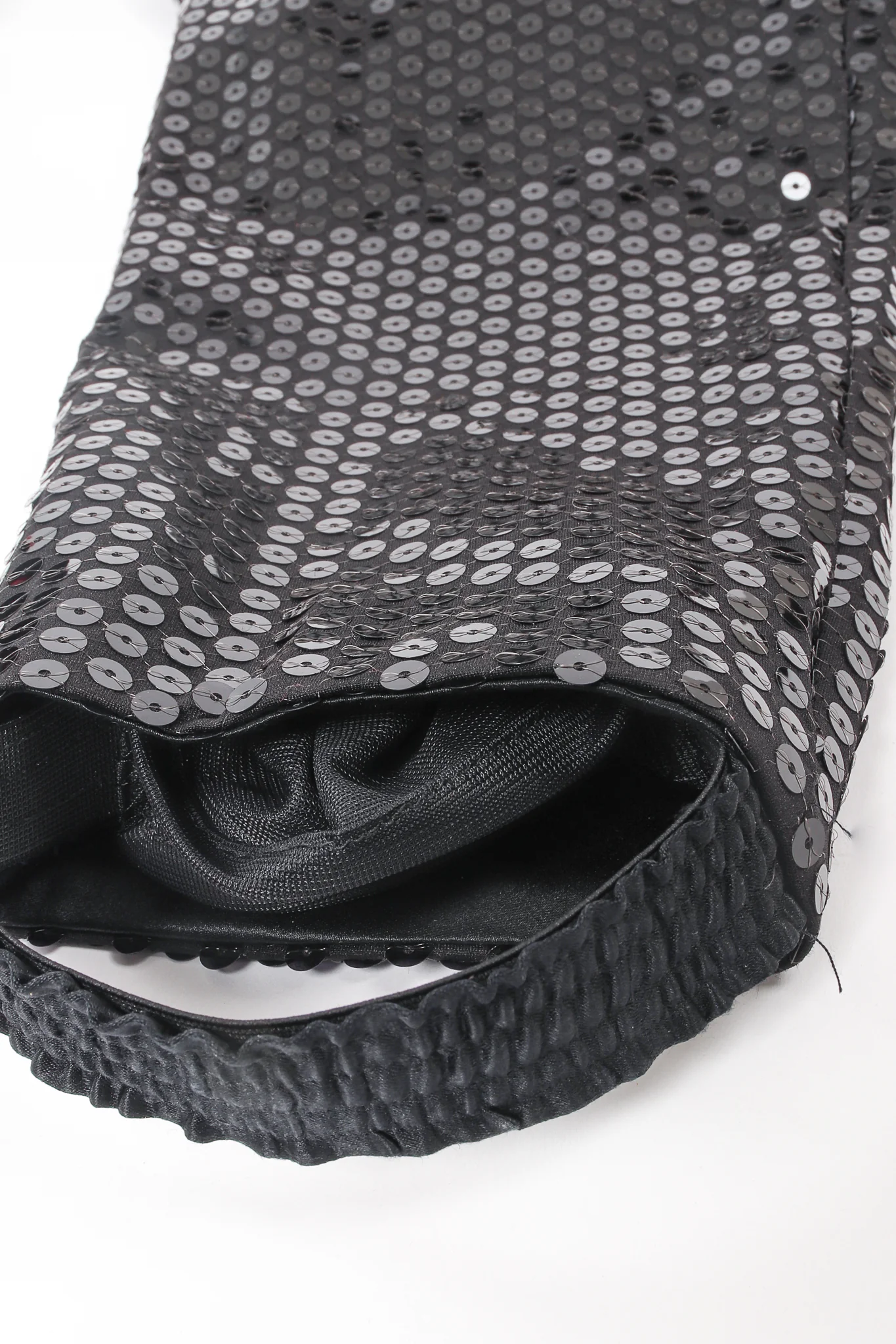 Black Sequined Stirrup Pant - Image 6