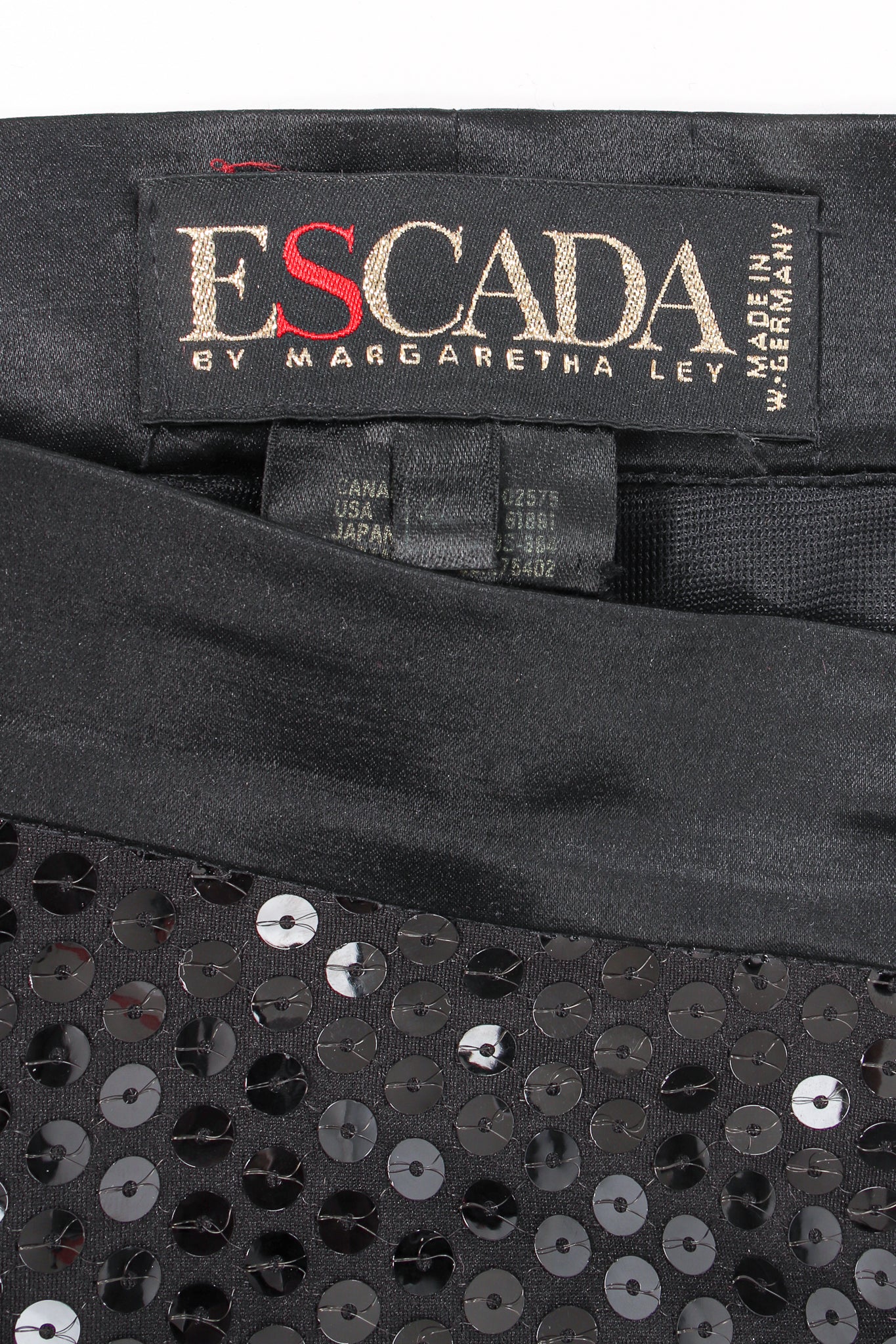 Black Sequined Stirrup Pant - Image 7
