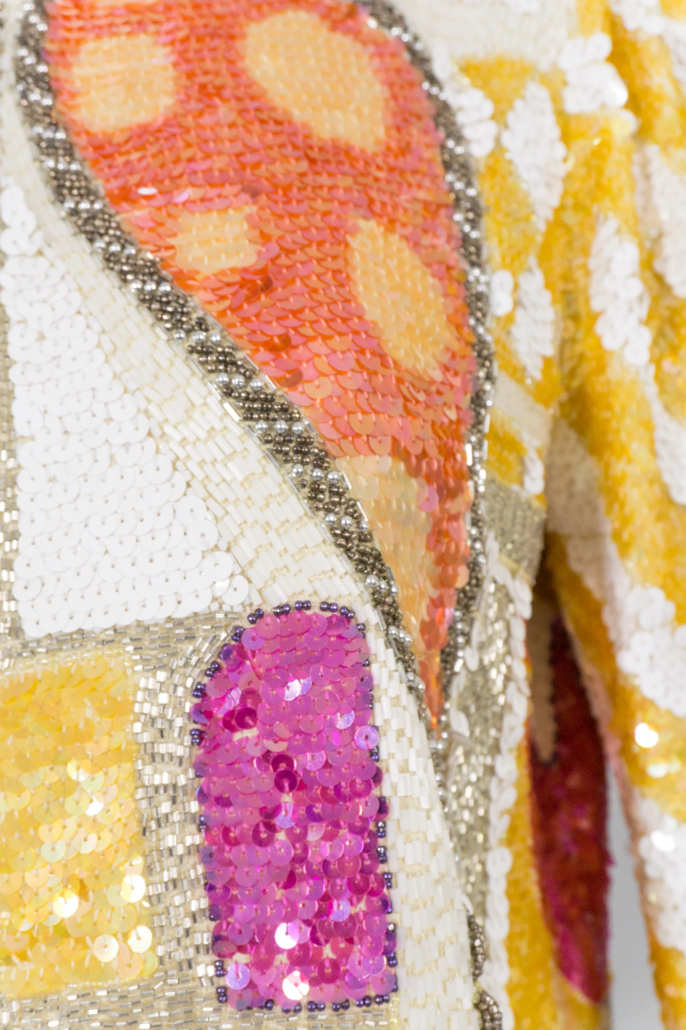 Black Tie Sequin Wing Jacket - Image 10