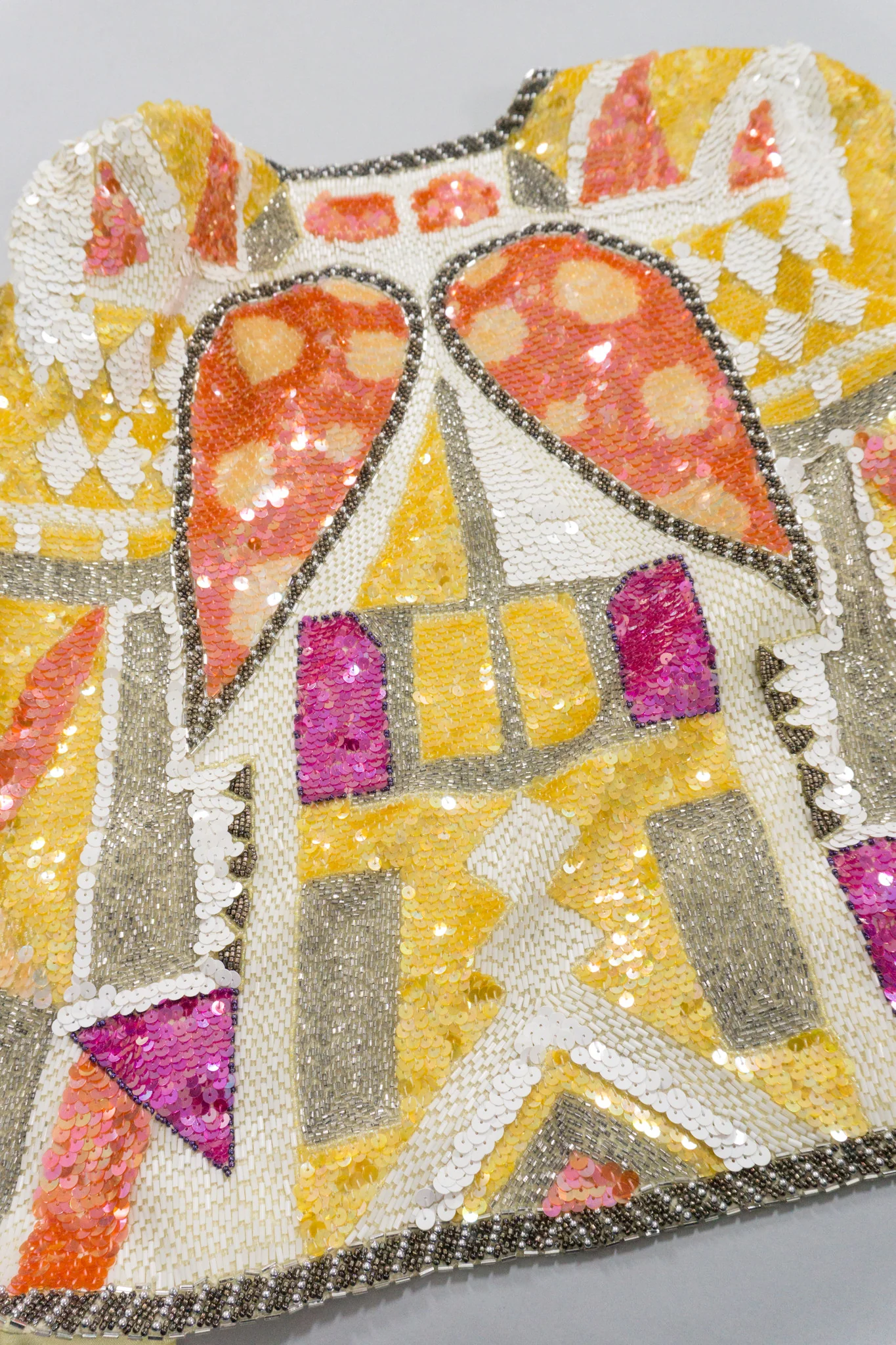 Black Tie Sequin Wing Jacket - Image 11