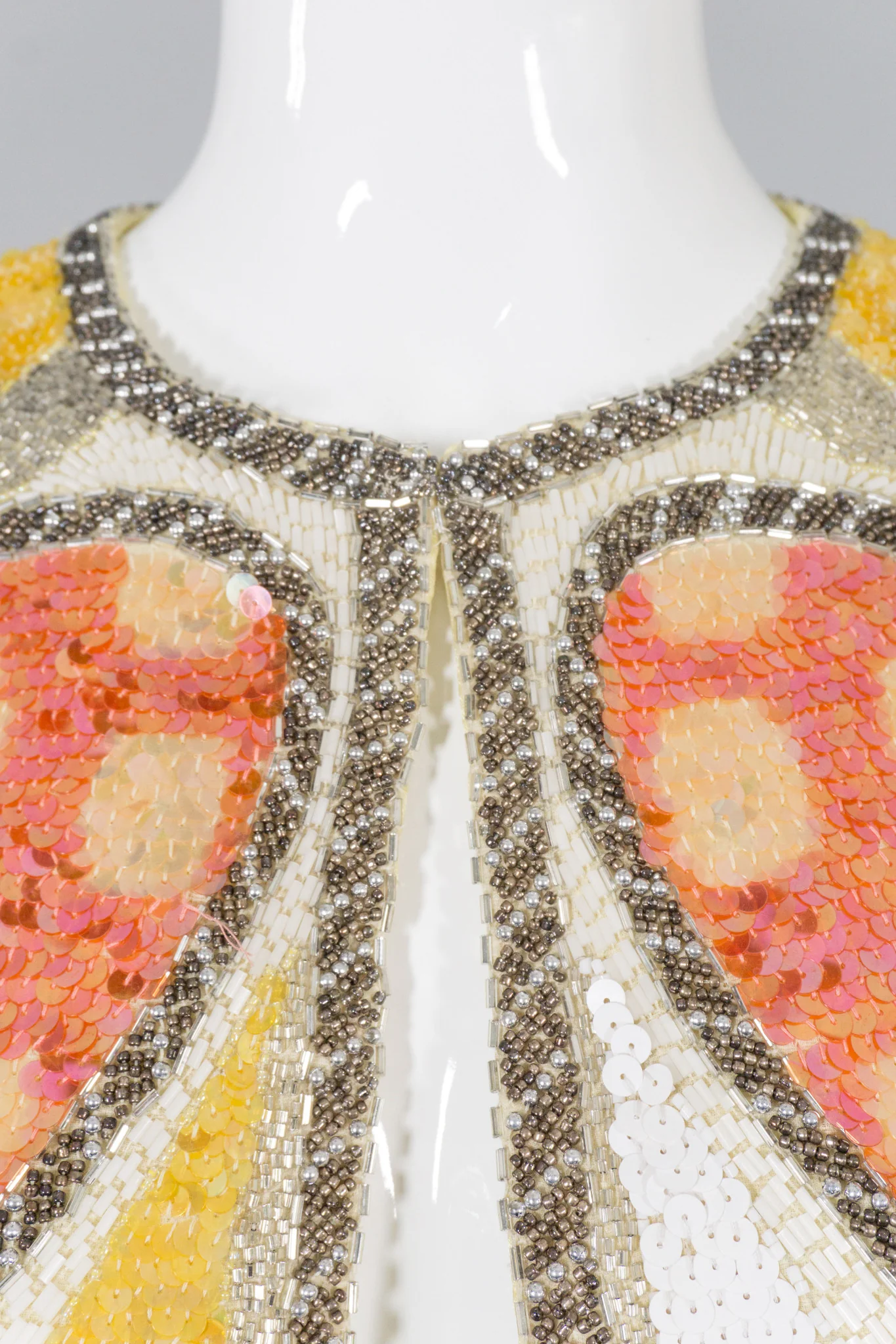 Black Tie Sequin Wing Jacket - Image 8