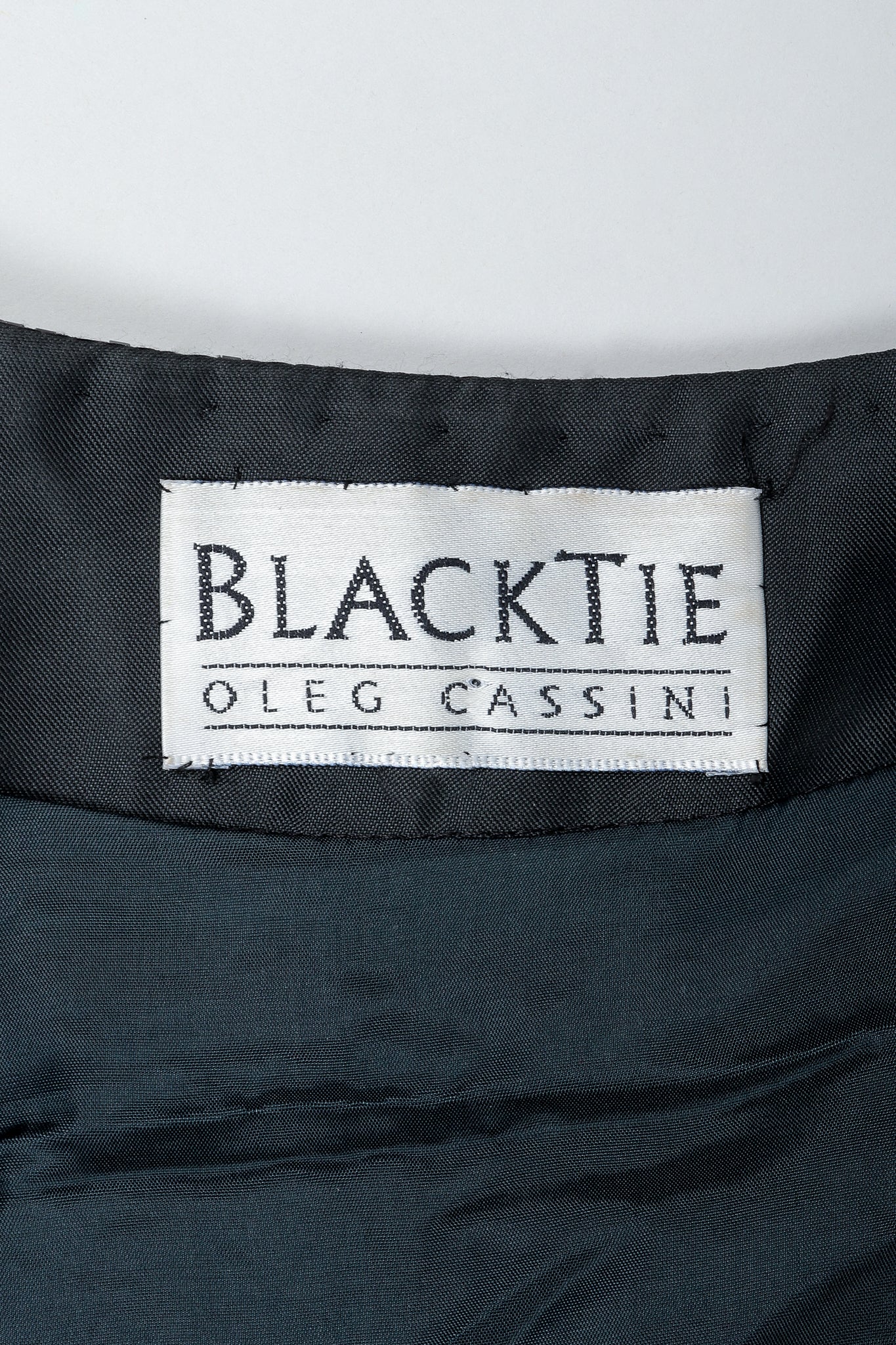 Black Tie Sequined Mosaic Jacket - Image 7