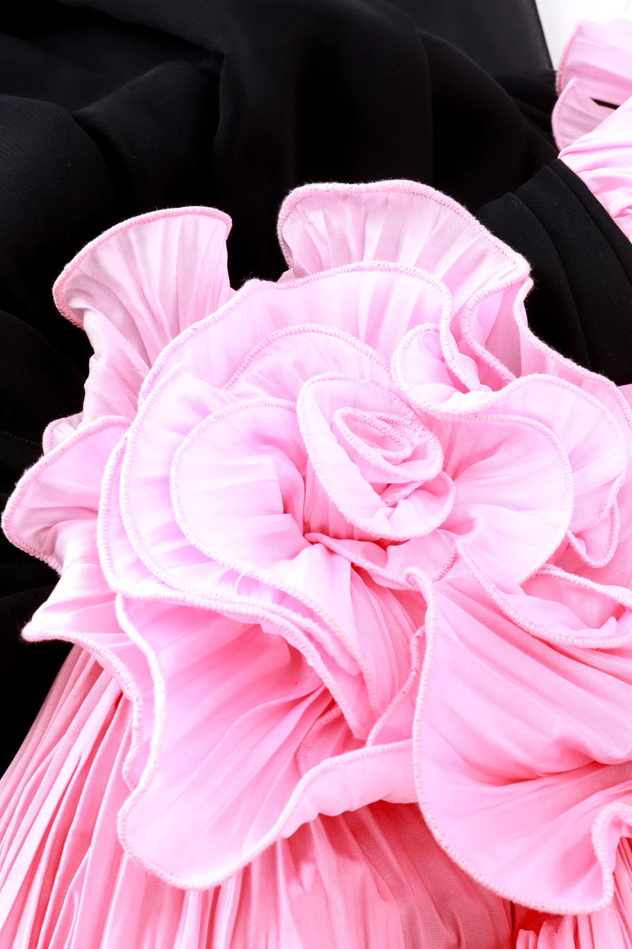 Blossoming Ruched Evening Gown - Image 8