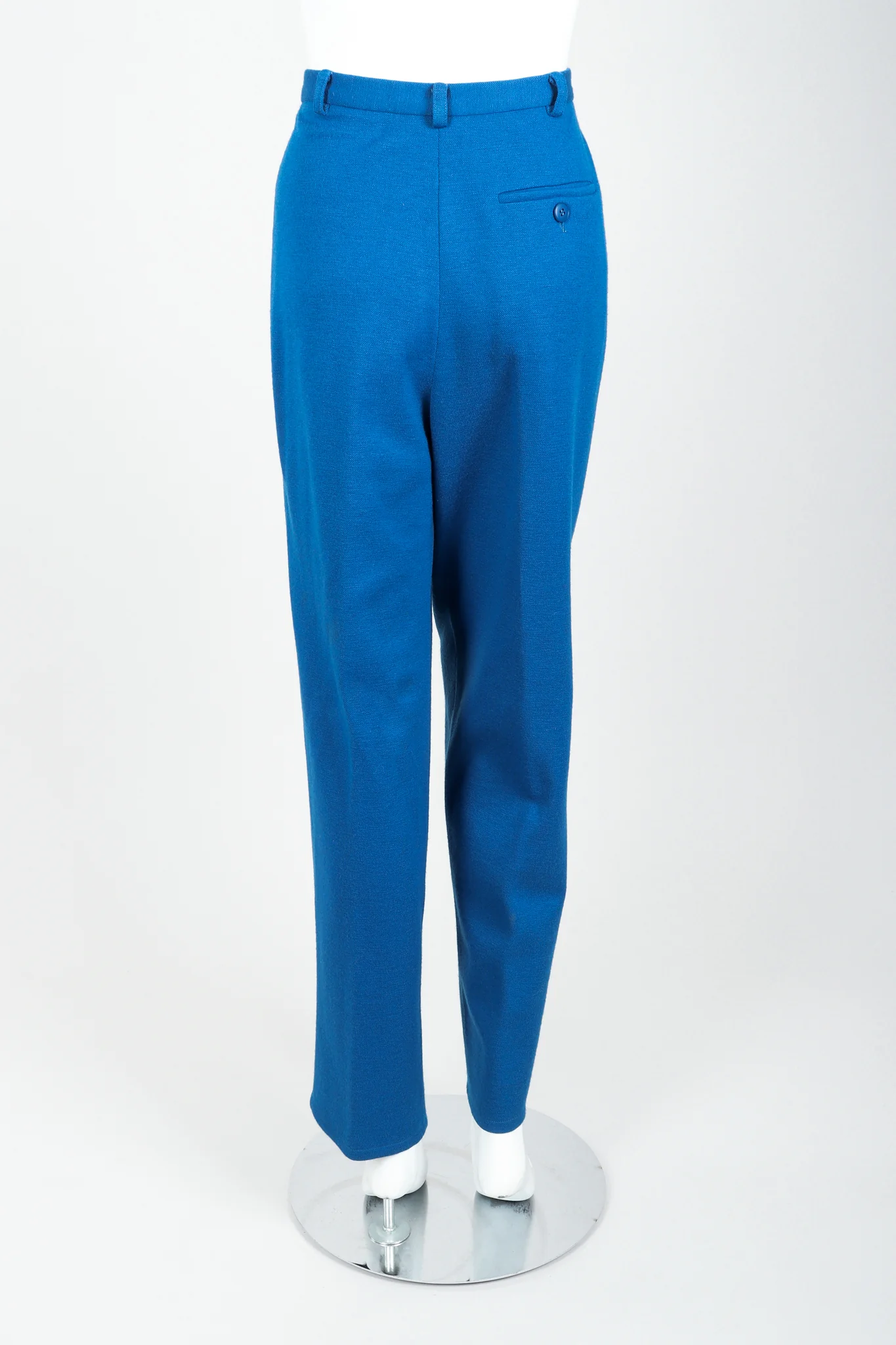 Blue Knit Longline Cardigan & Pant Set - Image 13
