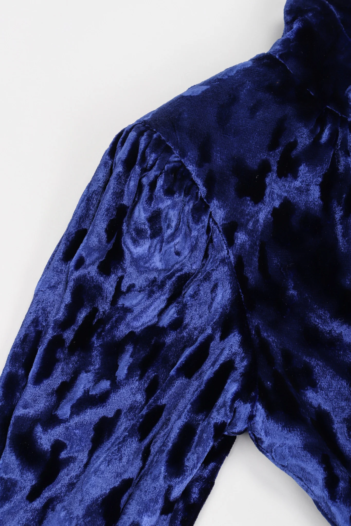 Blue Velvet Cheetah Dress - Image 12