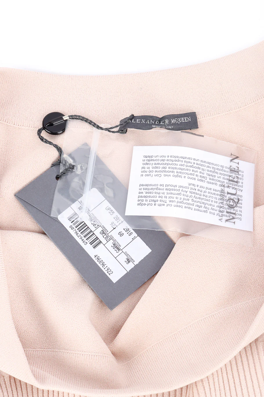 Boatneck Knit Pleated Dress - Image 9