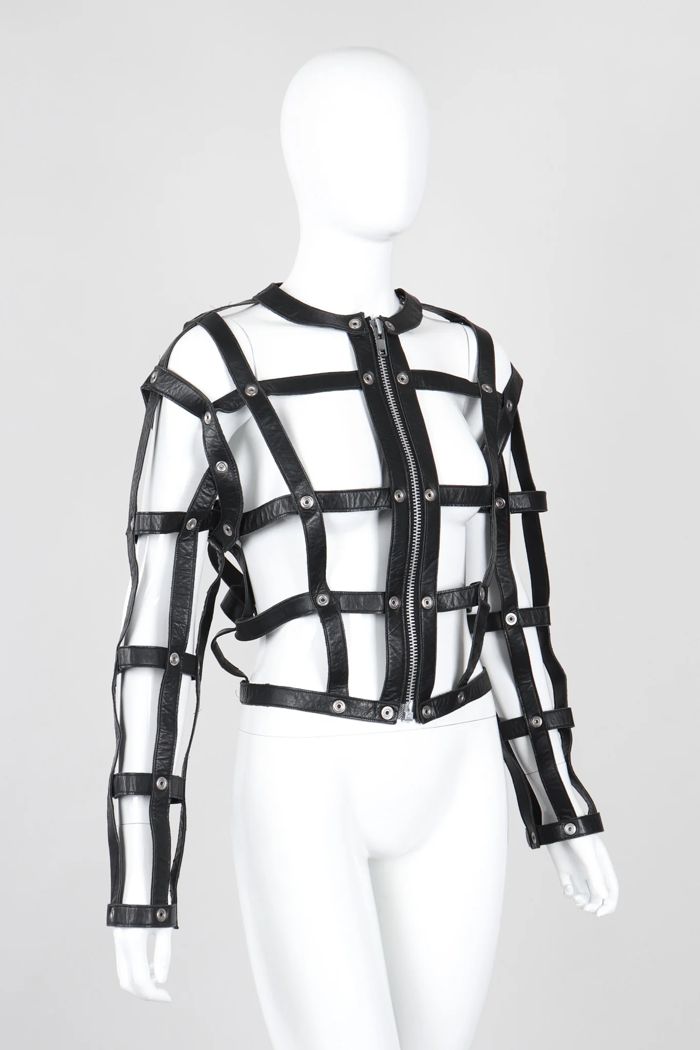 Bondage Cage Bomber Jacket - Image 4
