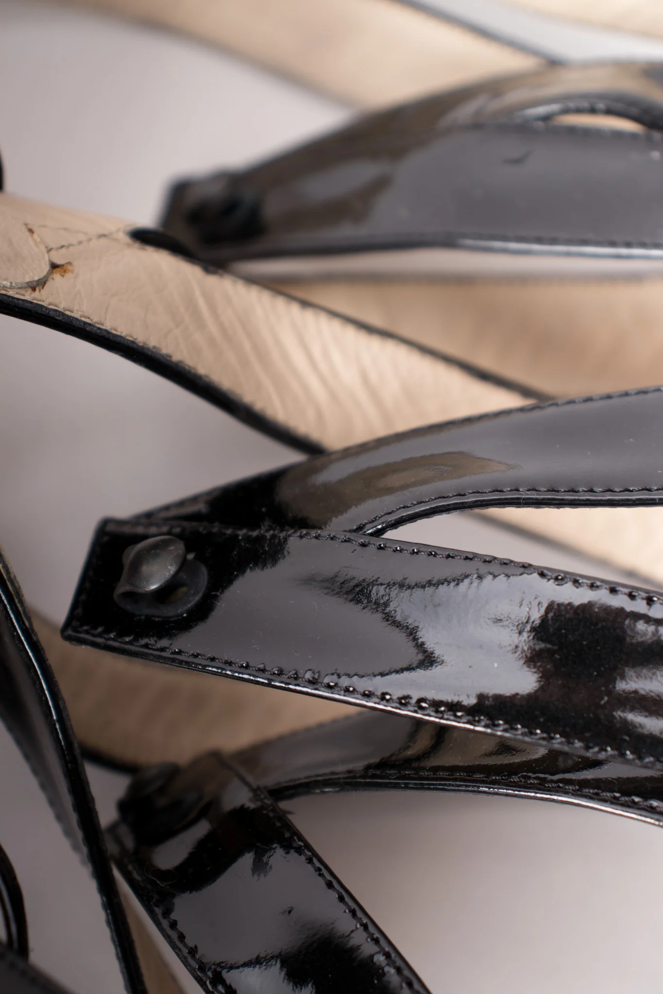 Bondage Gladiator Cage Heels - Image 10