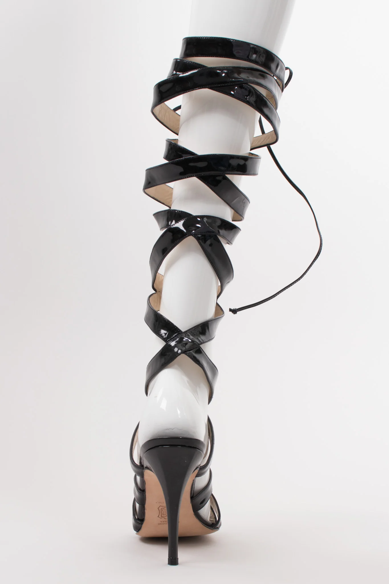 Bondage Gladiator Cage Heels - Image 6