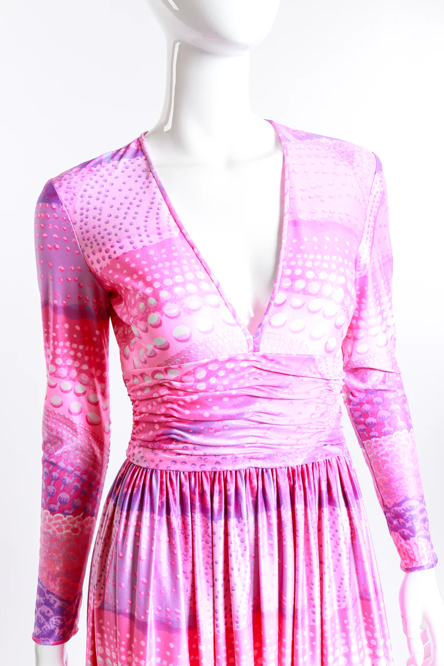 Botanic Bubble Maxi Dress - Image 4