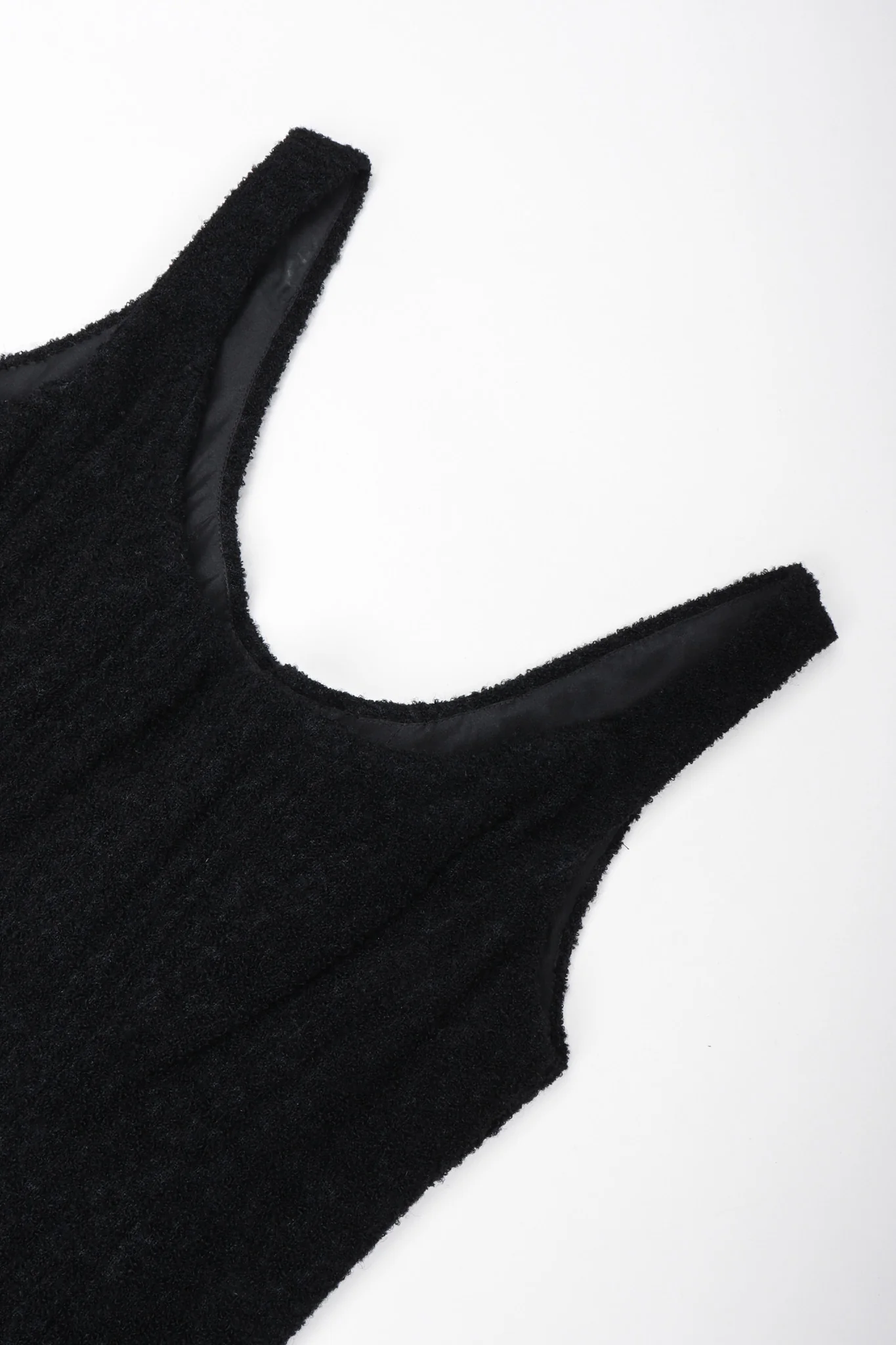 Bouclé Boned Corset Tank - Image 11