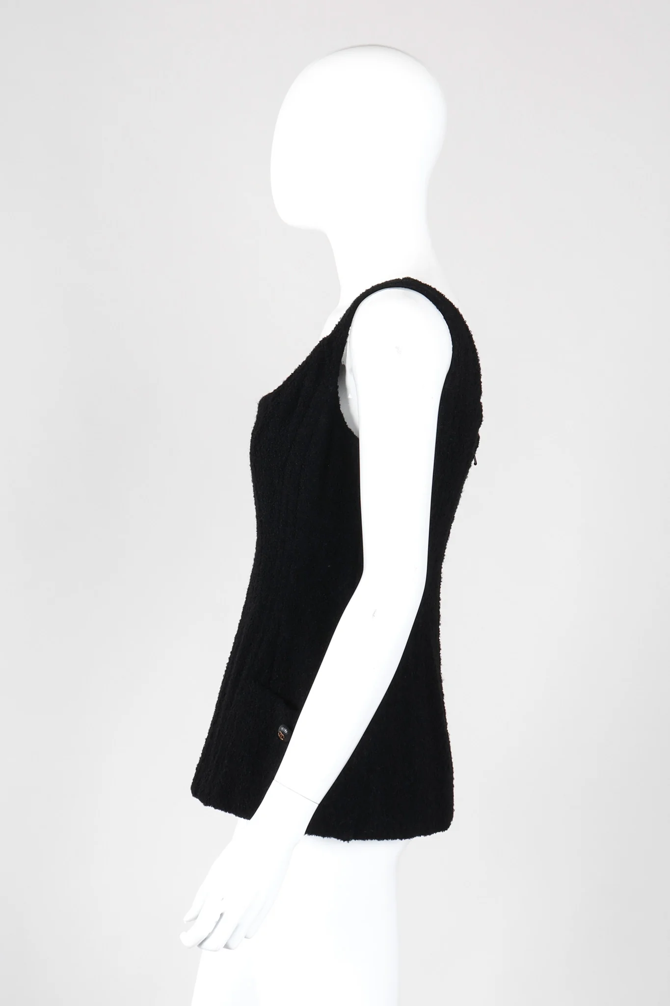 Bouclé Boned Corset Tank - Image 4