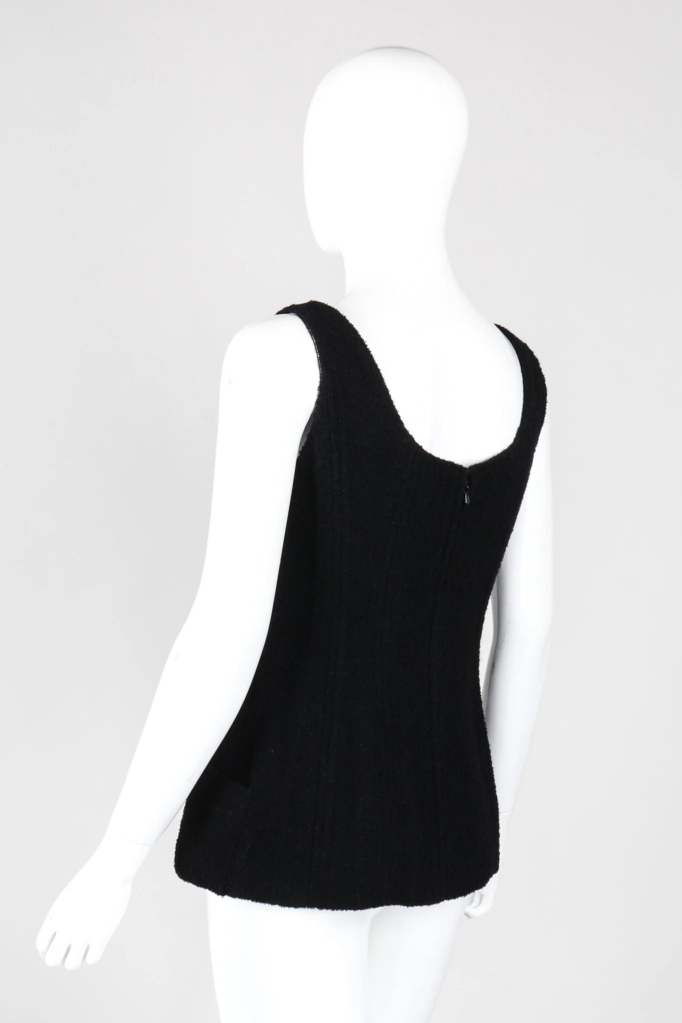 Bouclé Boned Corset Tank - Image 5