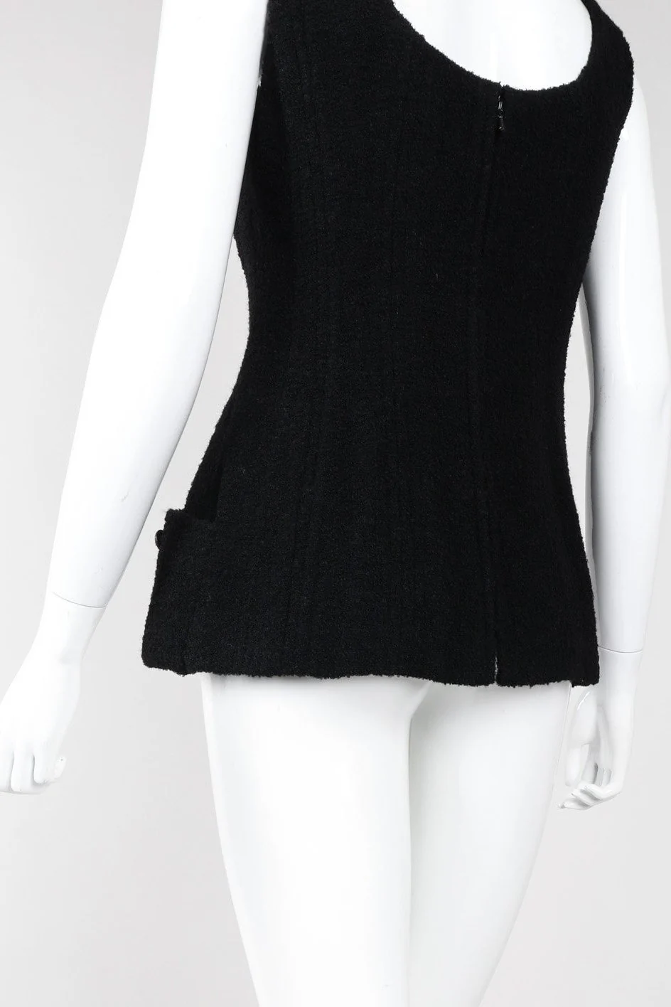 Bouclé Boned Corset Tank - Image 8
