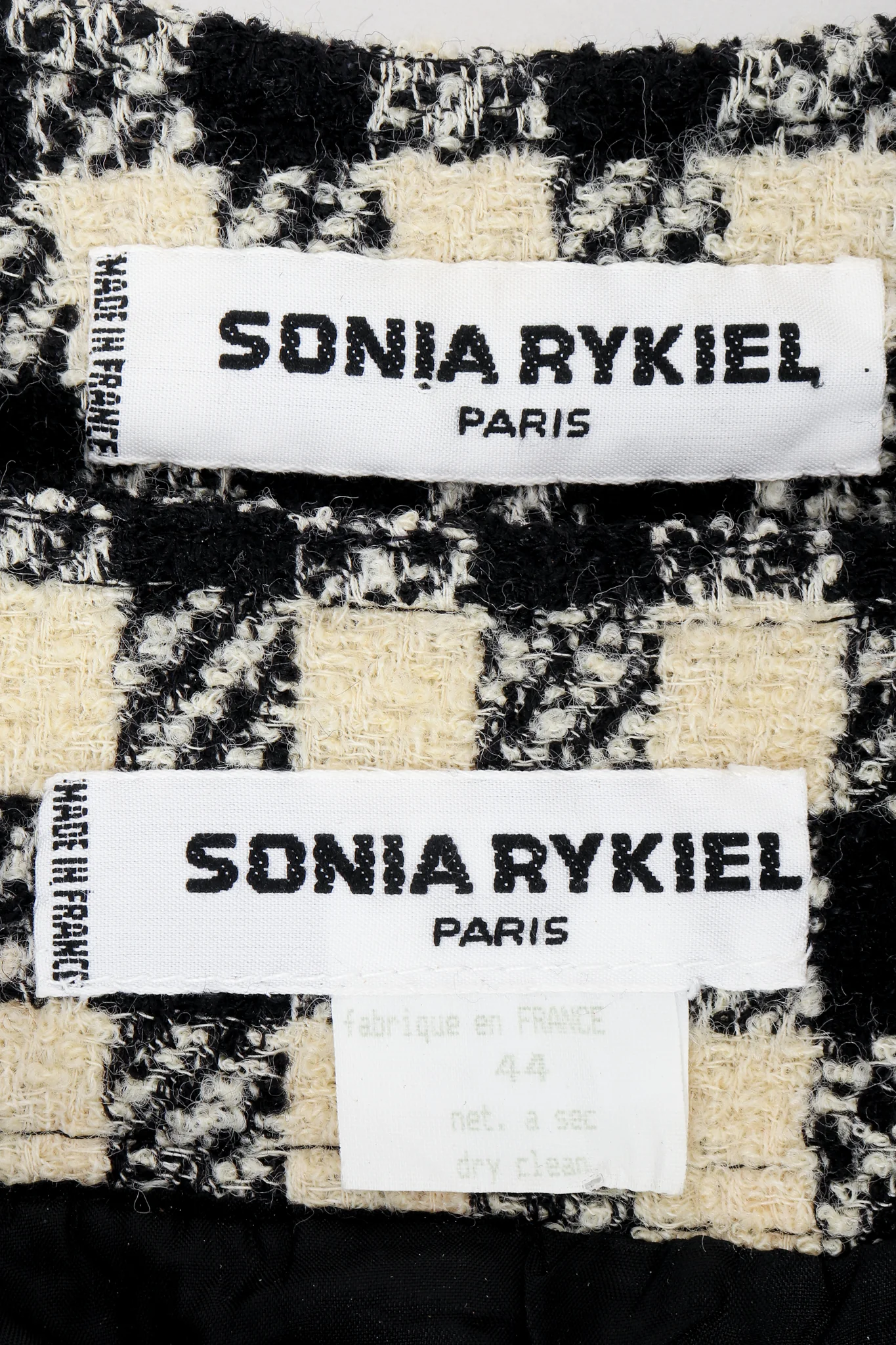 Bouclé Checked Jacket & Skirt Set - Image 14