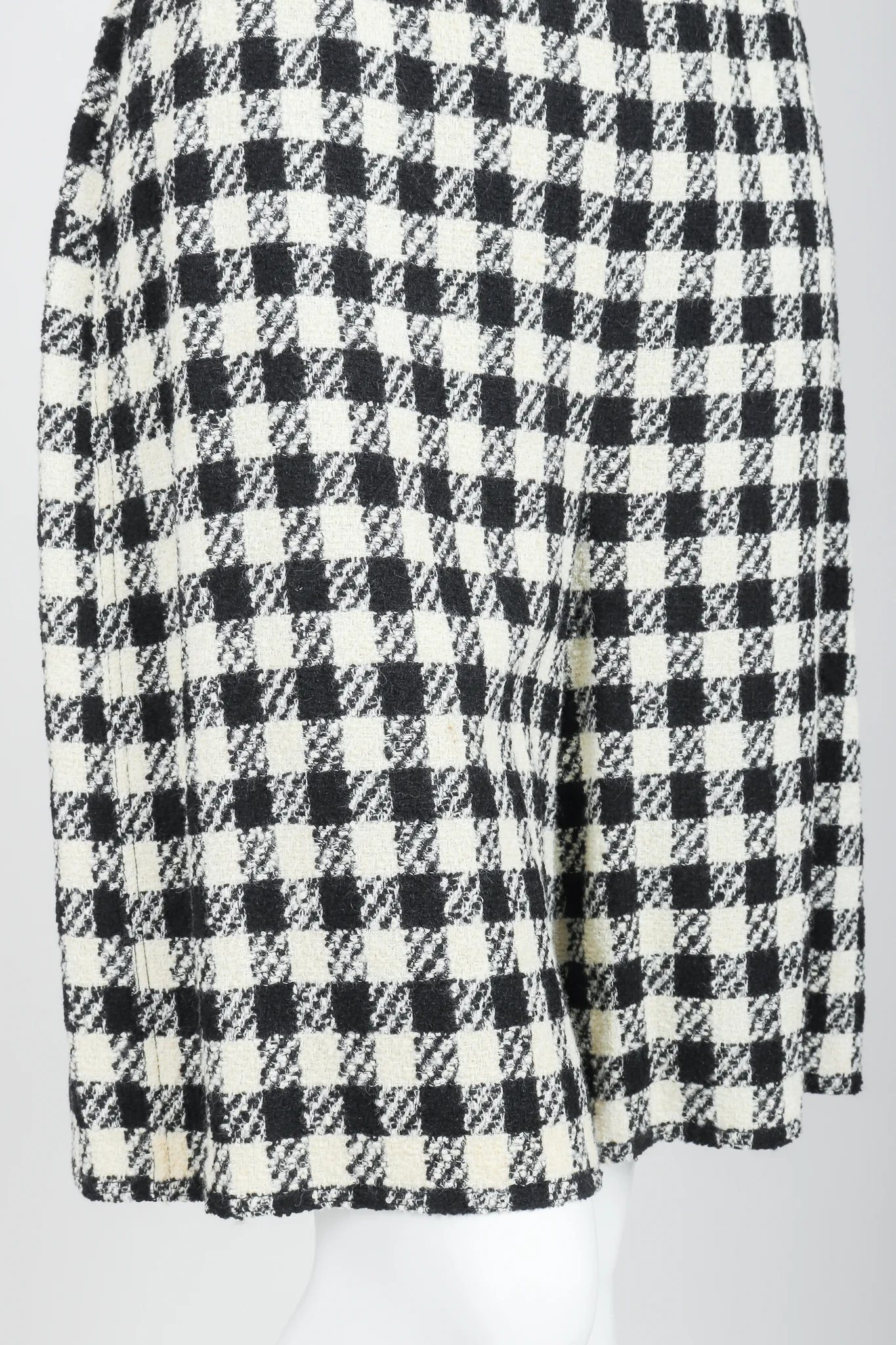 Bouclé Checked Shorts - Image 2