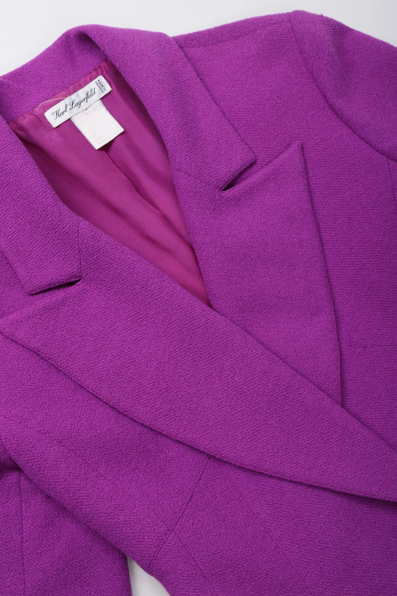 Bouclé Jacket & Pleated Skirt Set - Image 17