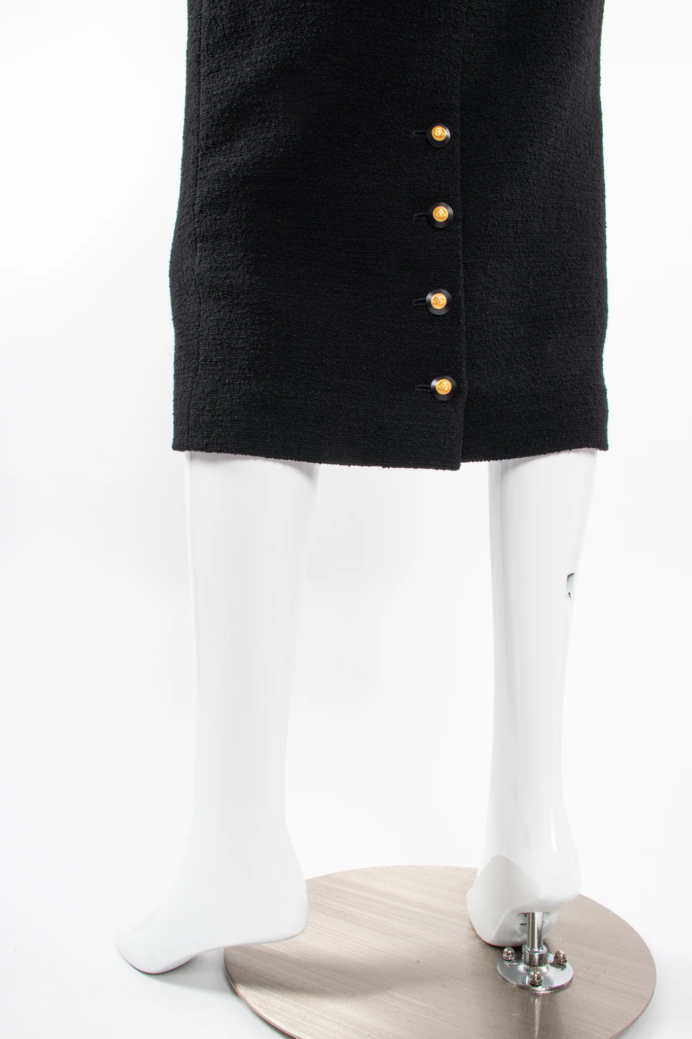 1993 A/W Bouclé Midi Pencil Skirt - Image 5