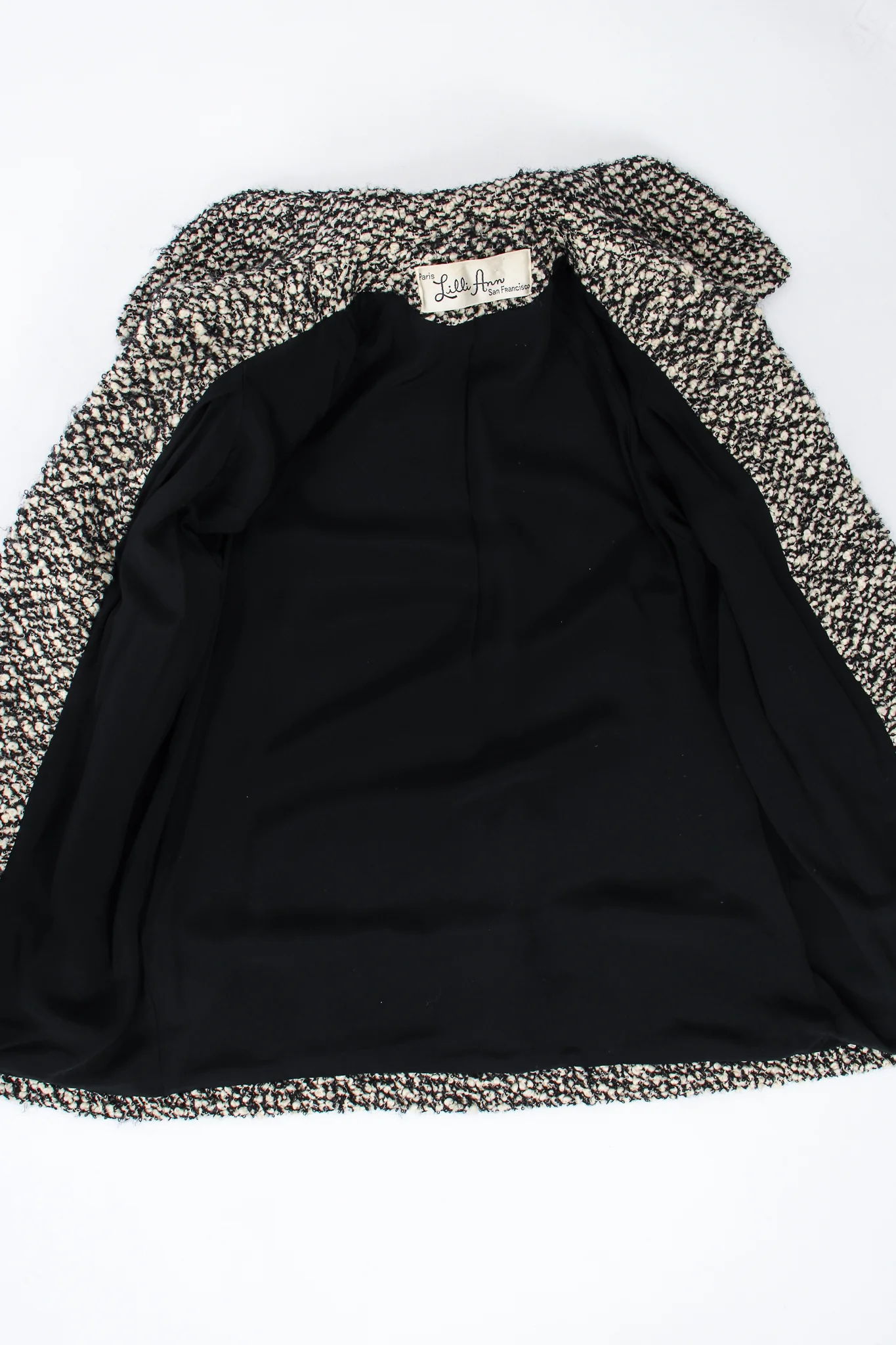 Bouclé Trim Bow Jacket - Image 10