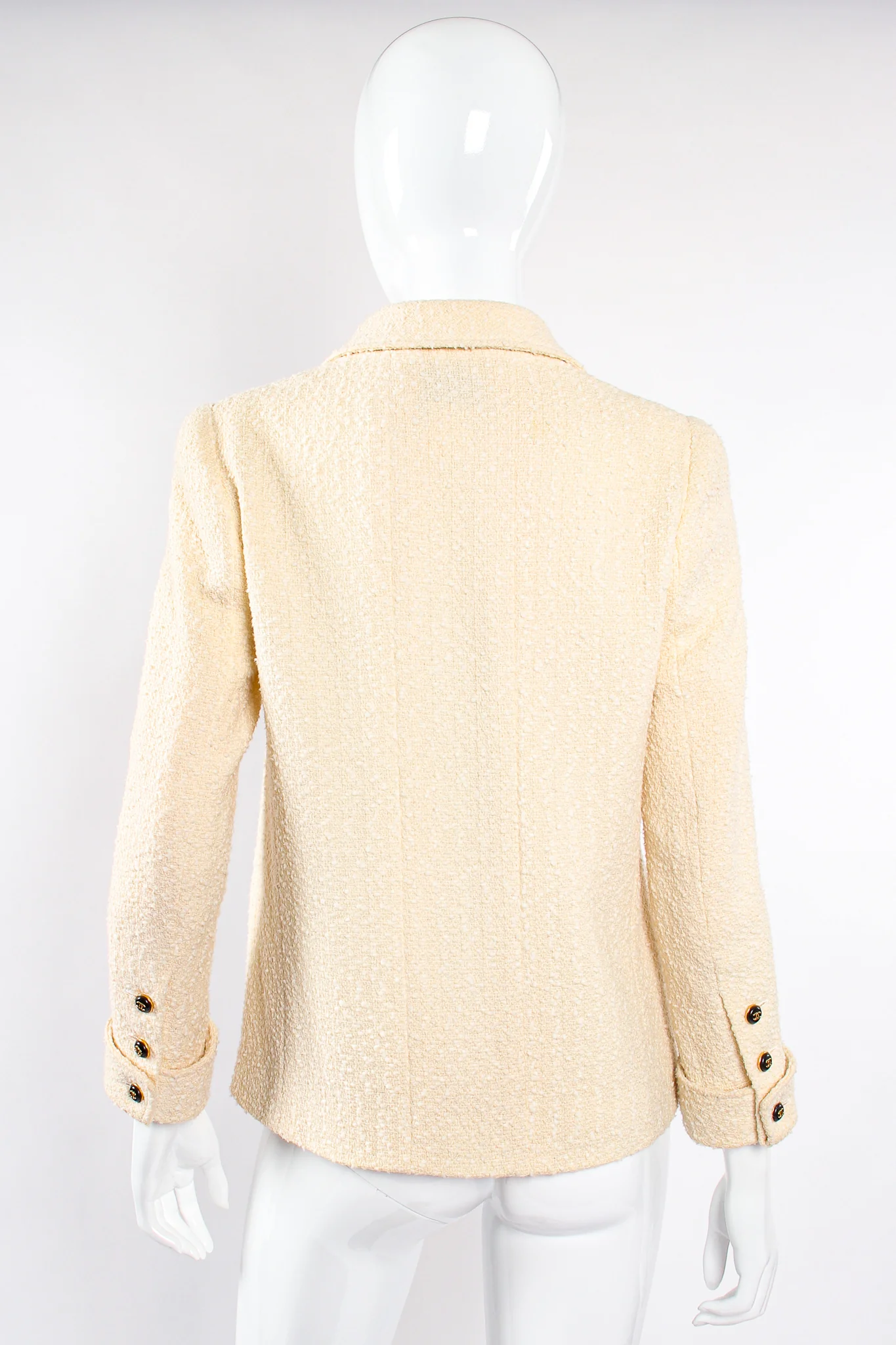 1995 A/W Bouclé Tweed Double Pocket Jacket - Image 10