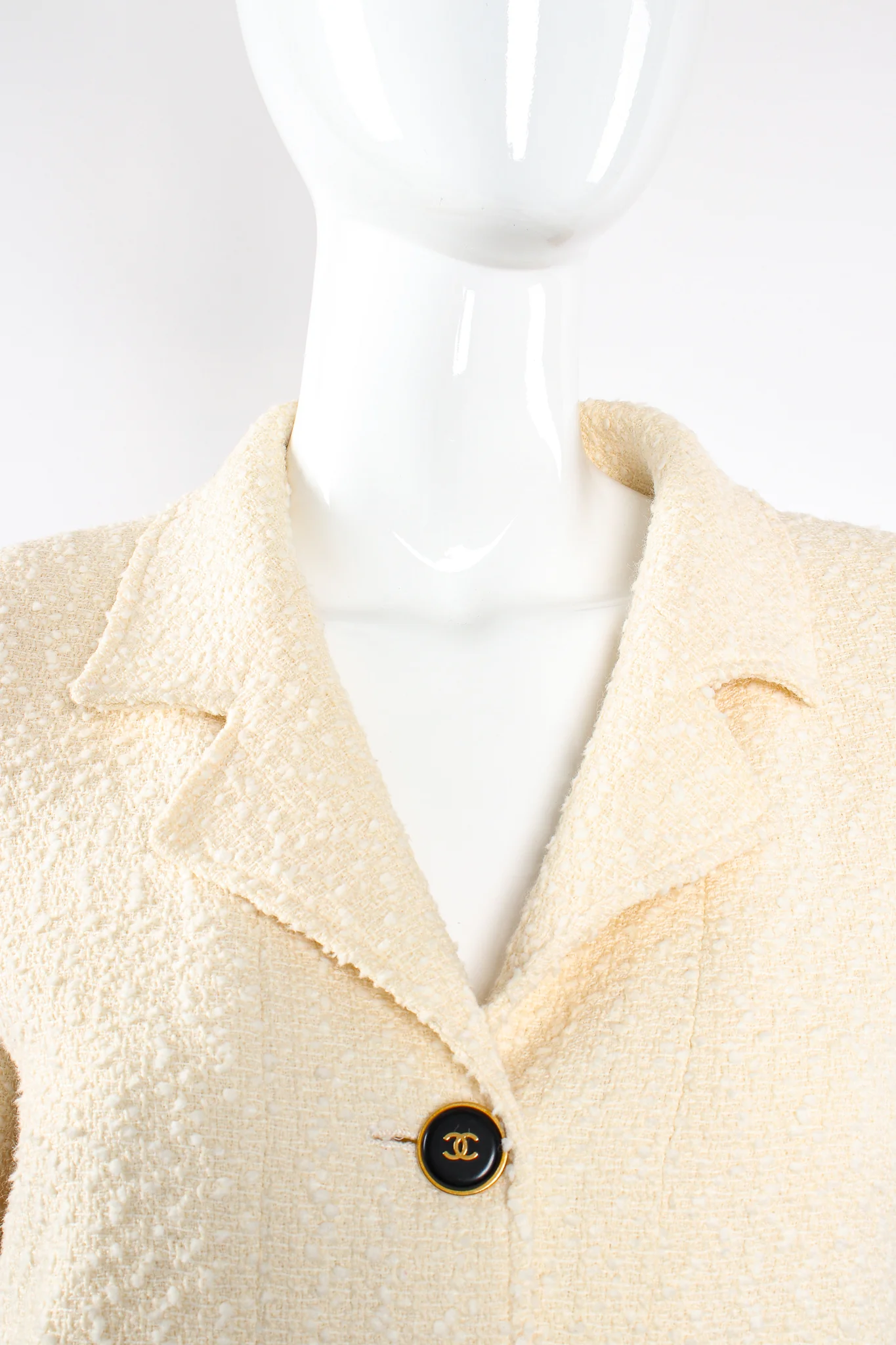 1995 A/W Bouclé Tweed Double Pocket Jacket - Image 6