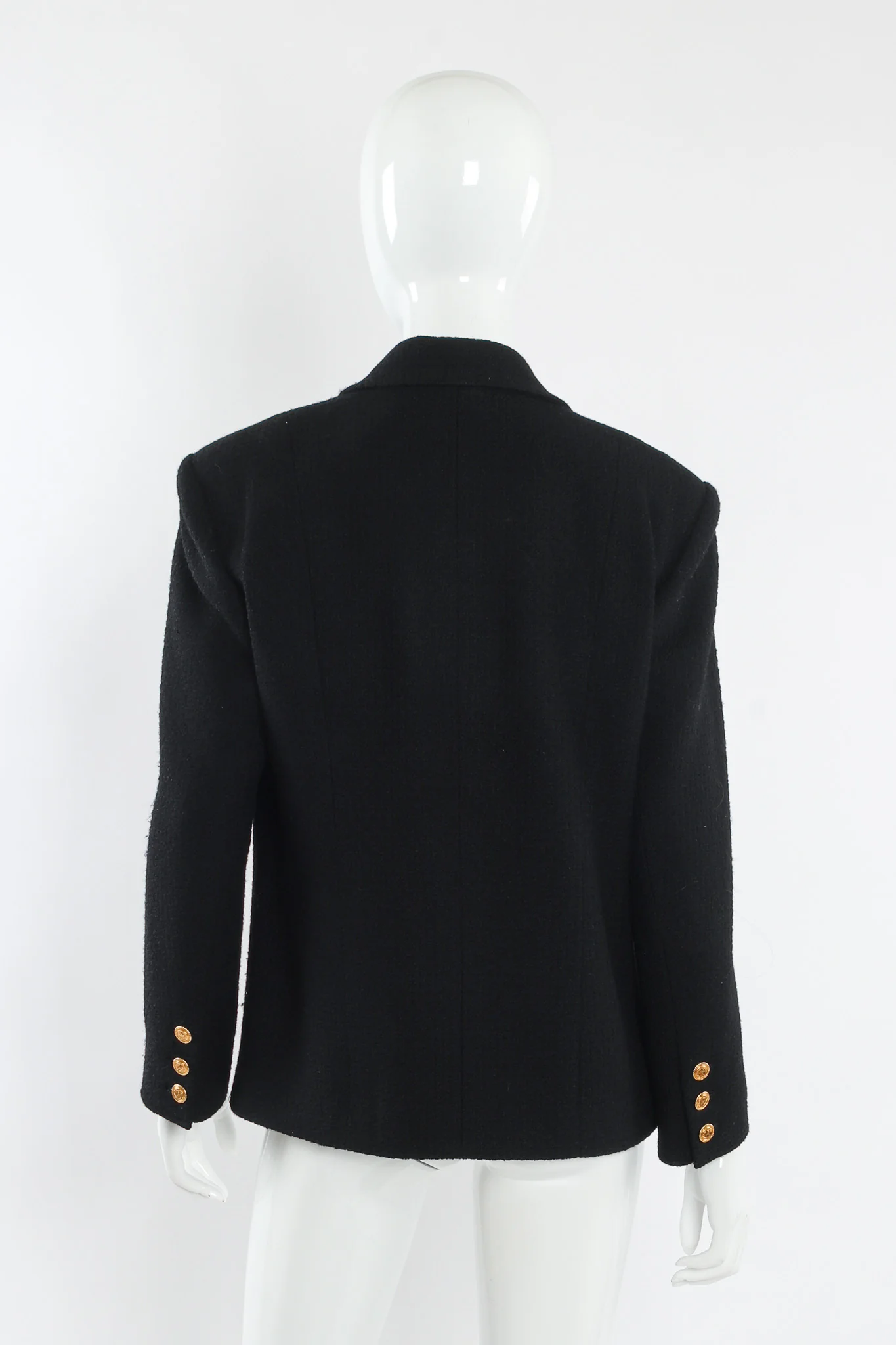Boucle Wool Jacket & Skirt Set - Image 7