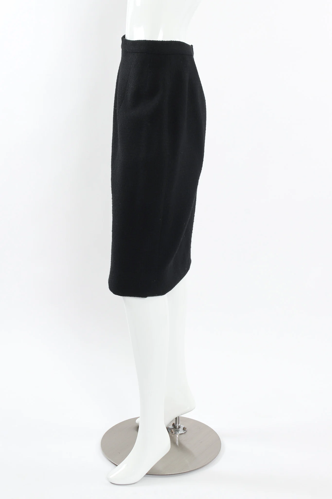 Boucle Wool Jacket & Skirt Set - Image 9