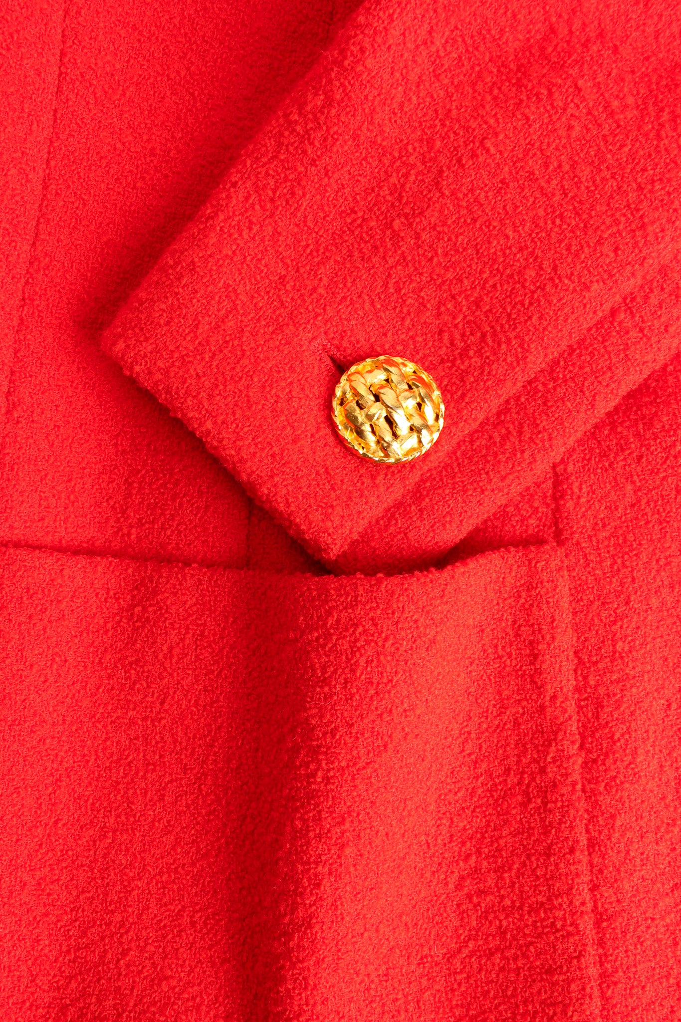 Boucle Wool Jacket & Skirt Set - Image 12