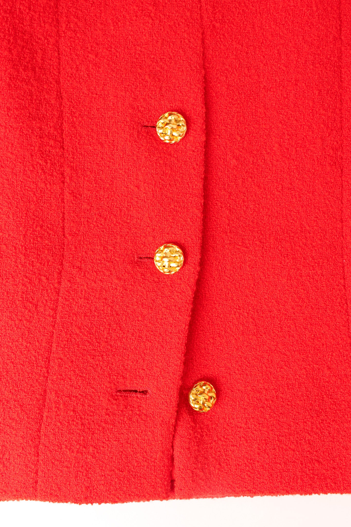 Boucle Wool Jacket & Skirt Set - Image 17