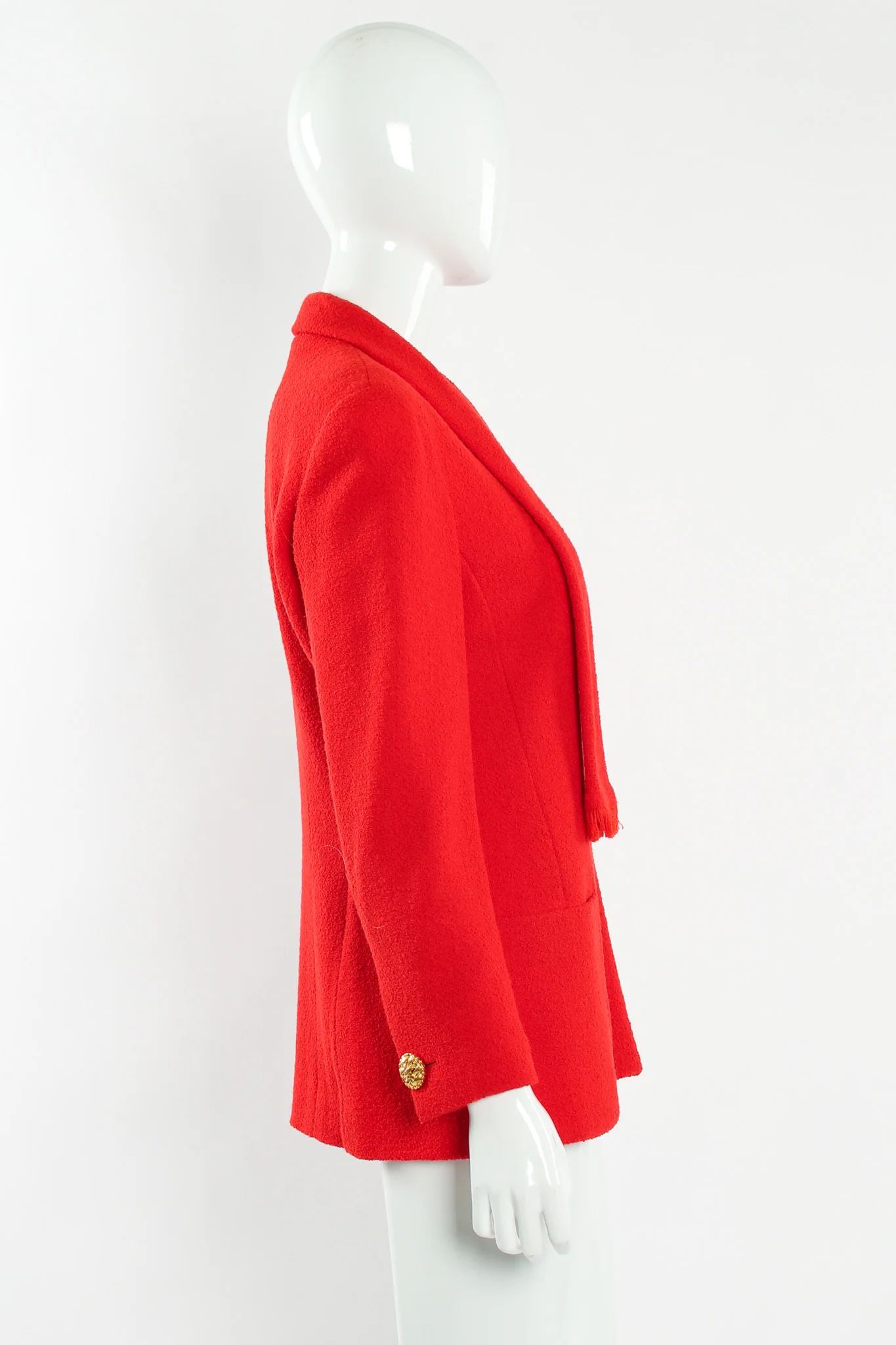 Boucle Wool Jacket & Skirt Set - Image 6