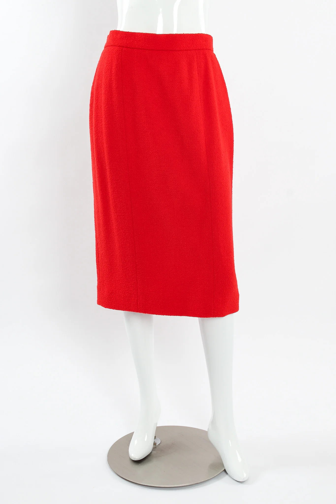 Boucle Wool Jacket & Skirt Set - Image 8