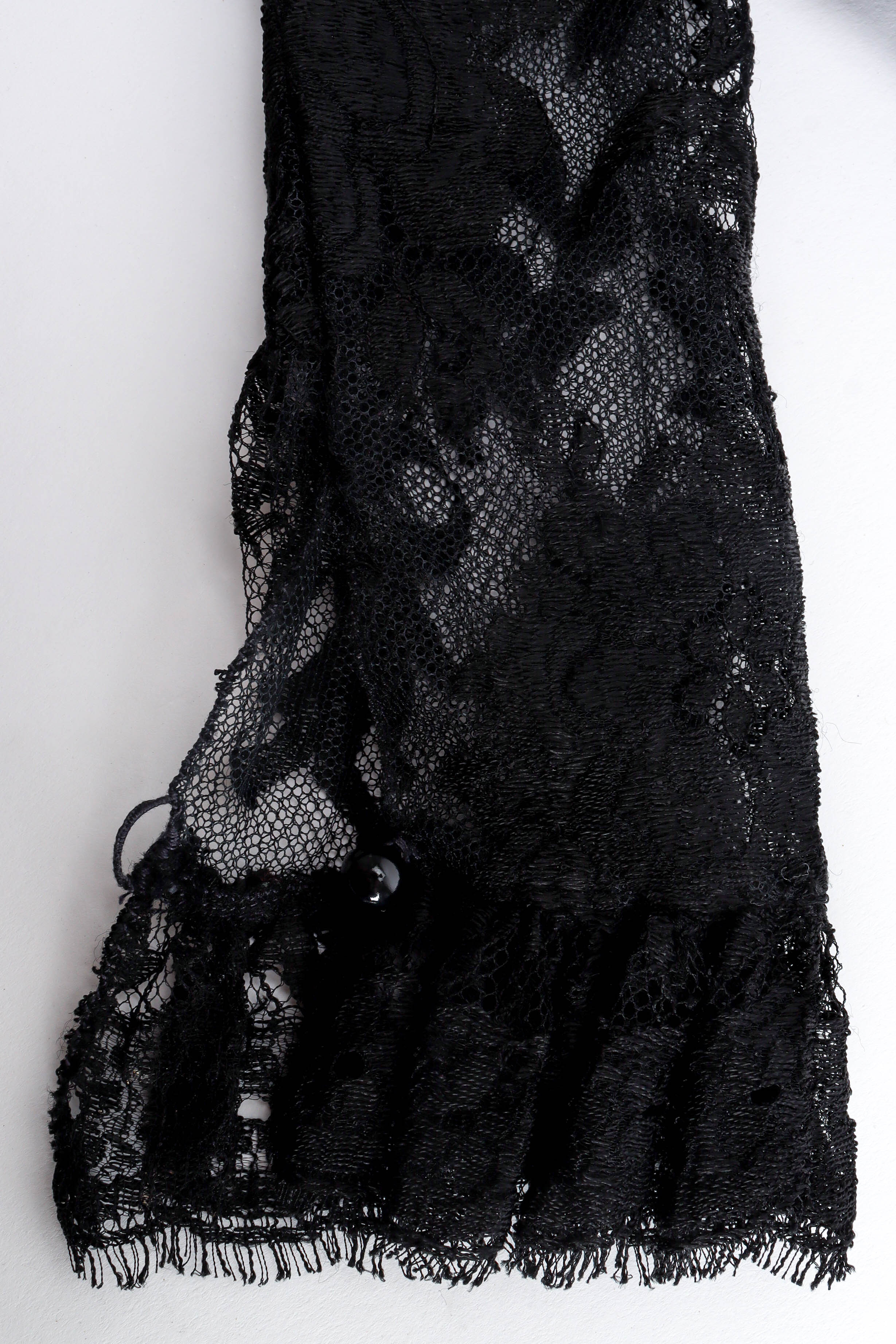 Sheer Lace Bow Dress - Image 6