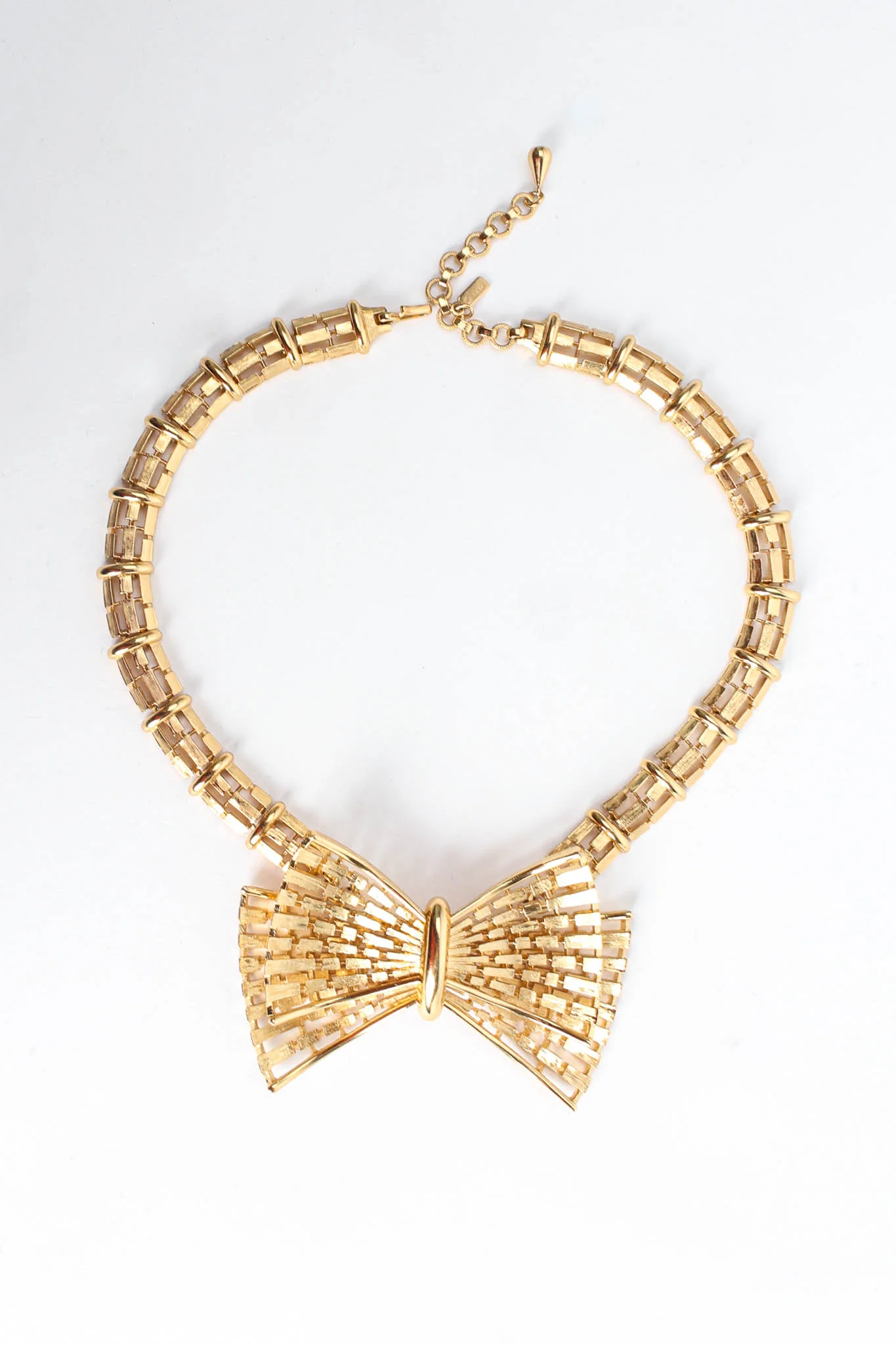 Bow Tie Choker Necklace